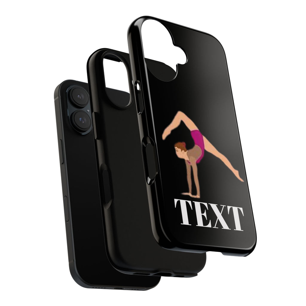 Gymnast Phone Case — Personalized TEXT Design