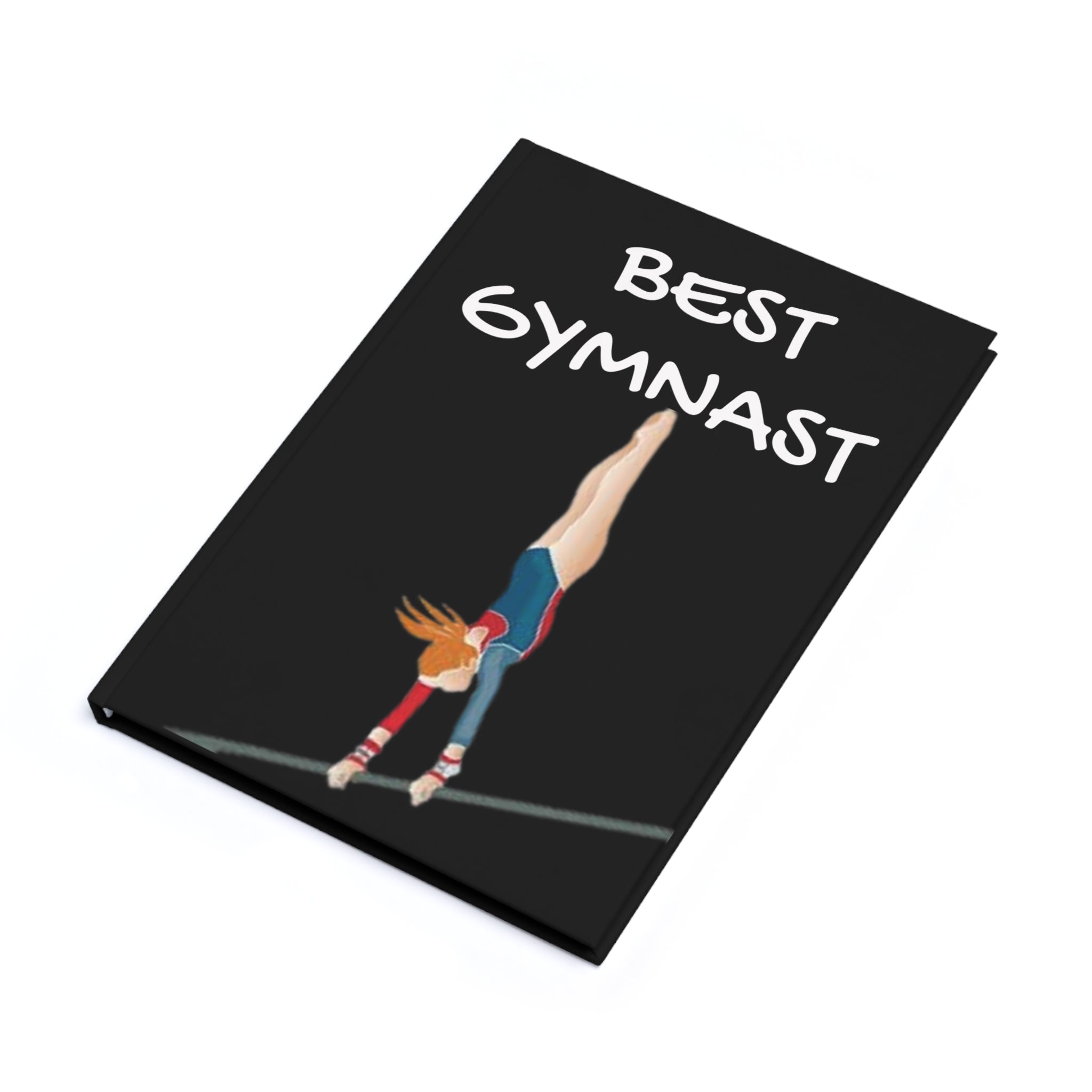 Best Gymnast A5 Hardcover Journal