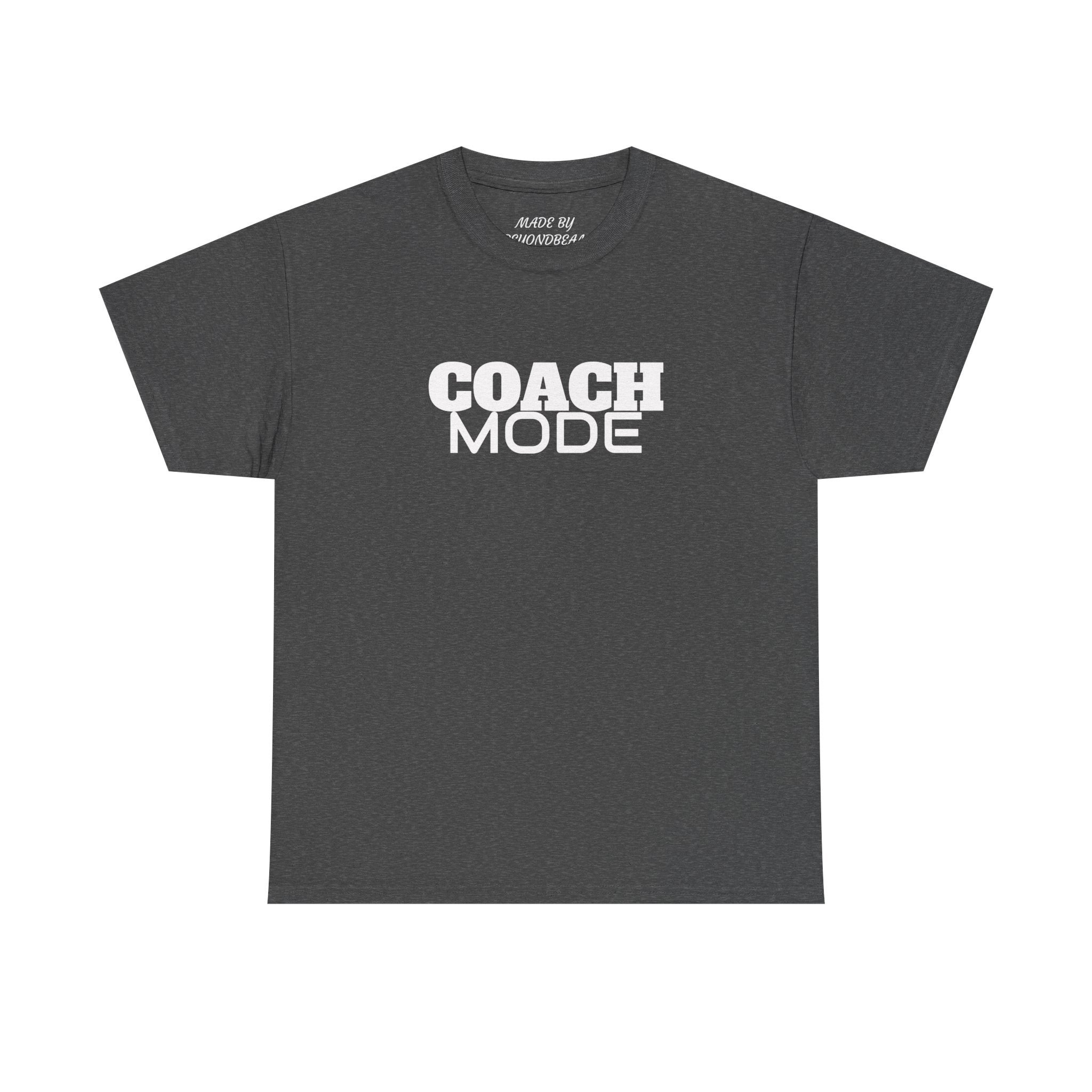 Adults 'Coach Mode' Tee — Classic Cotton T-Shirt
