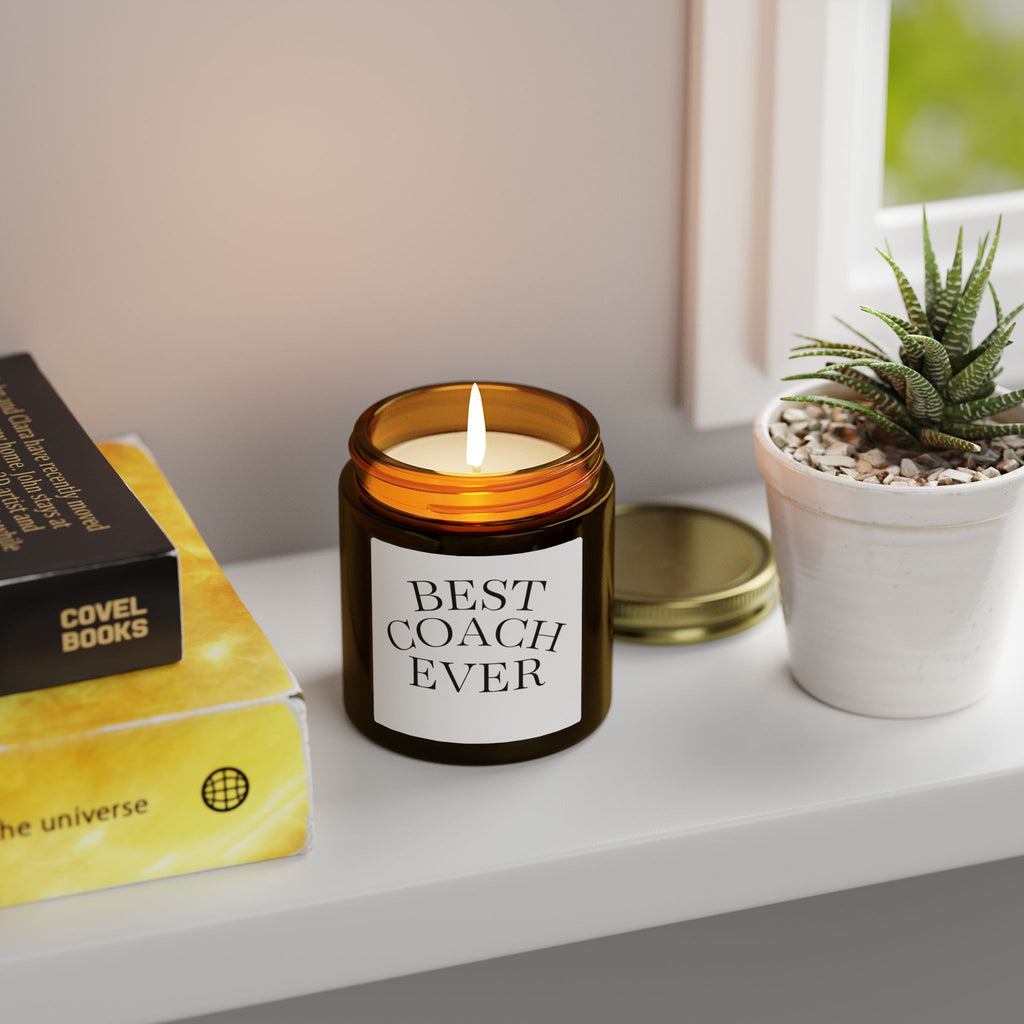 Best Coach Ever Scented Candle — Coconut Apricot Wax (4oz & 9oz)
