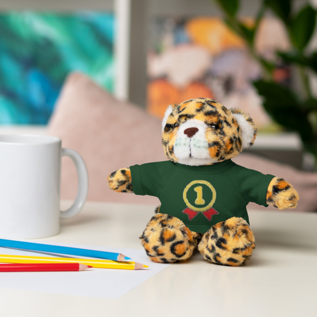 1st Place Gymnastics Stuffed Animal with Gymnastics T-Shirt