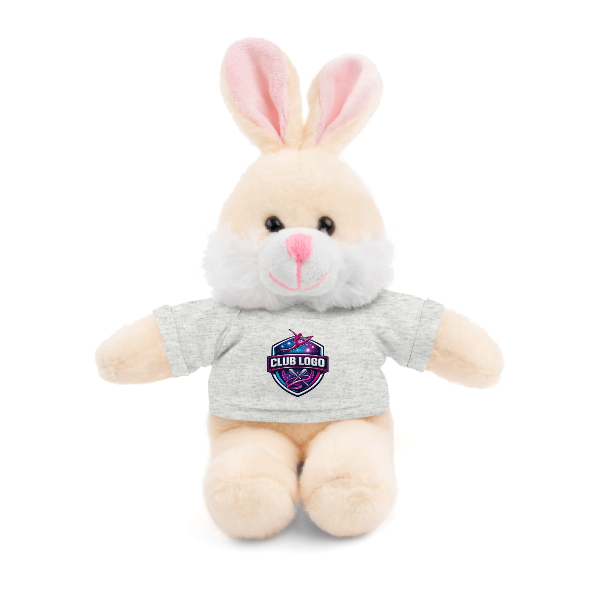 Custom Logo Teddy Bear with Personalized Tee — Plush Gift for Events