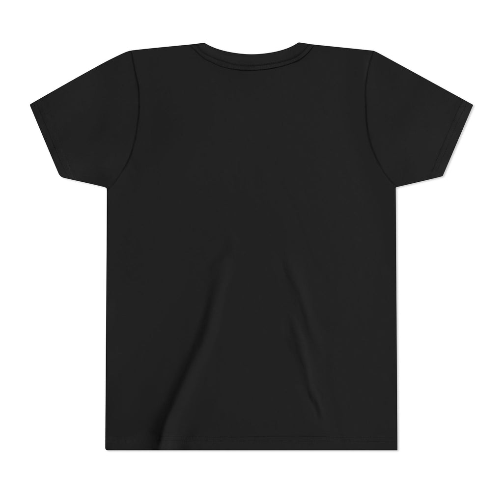 Kids Halloween Gymnastics Tee – ‘Too Bad Skeletons Can’t Wear Leotards!’ (Kids)