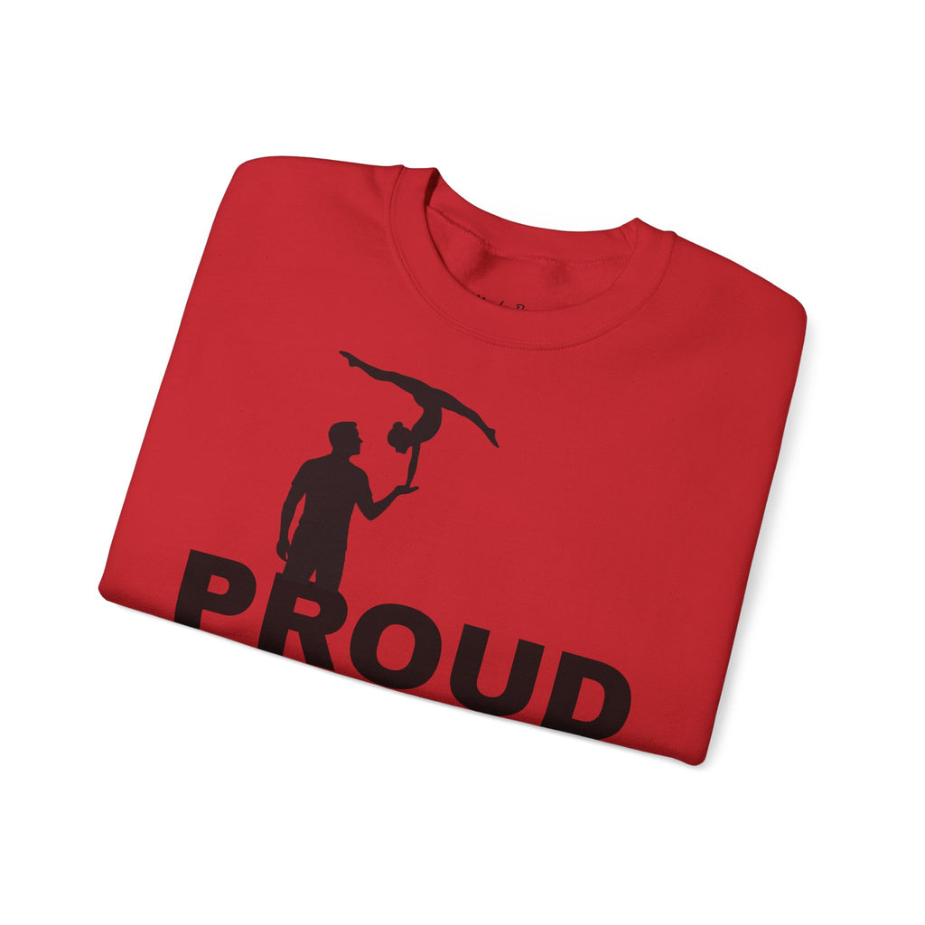 Proud Gymnastics Dad Sweatshirt (Adults)