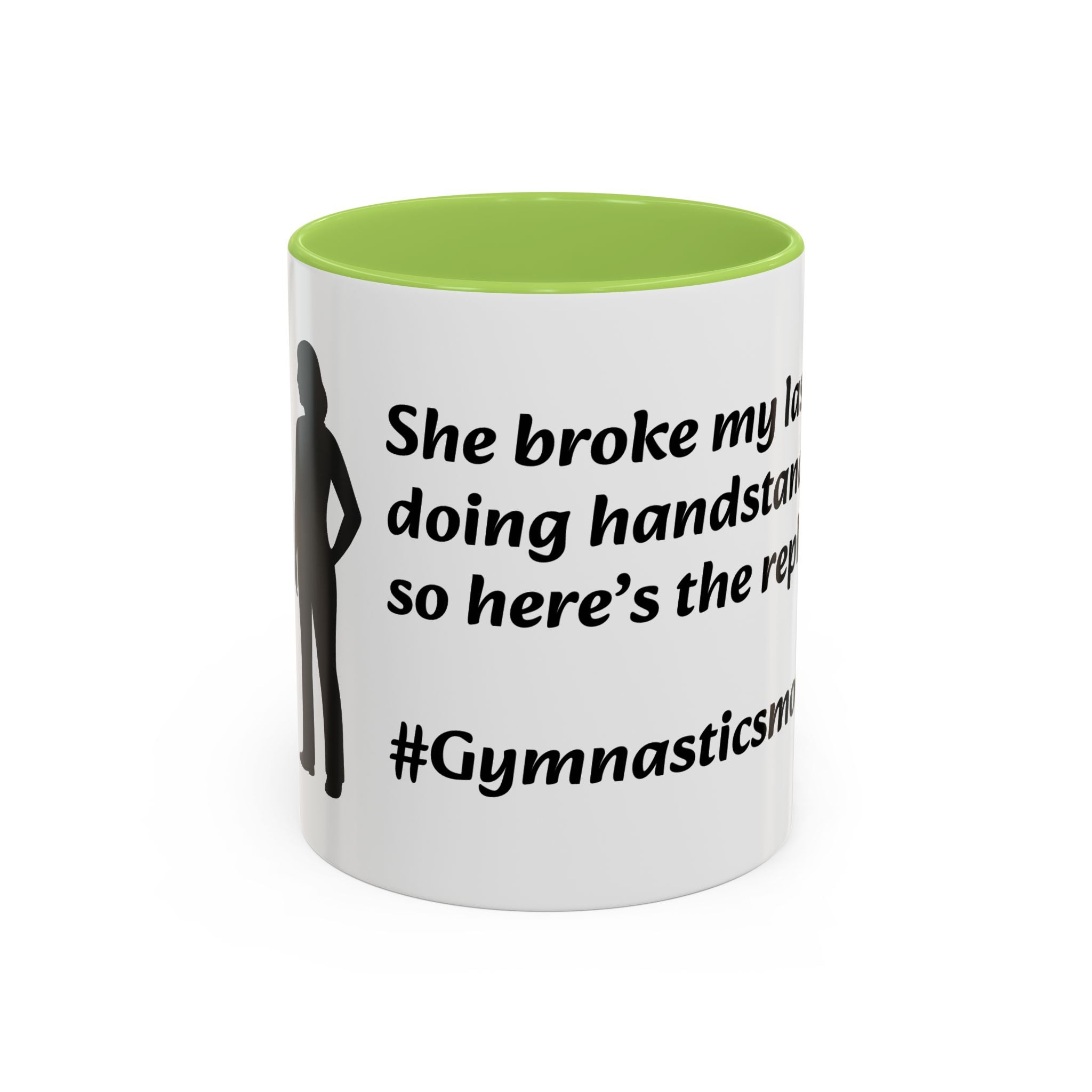 Gymnastics Mom Coffee Mug - Handstand Humor Mug