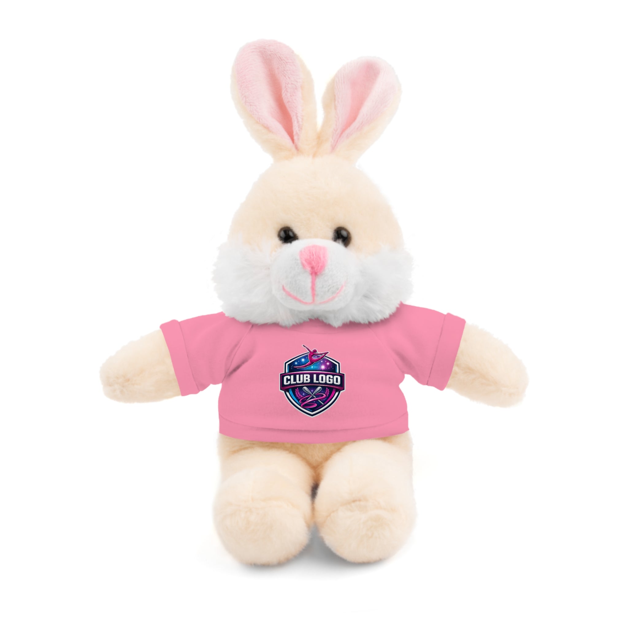 Custom Logo Teddy Bear with Personalized Tee — Plush Gift for Events