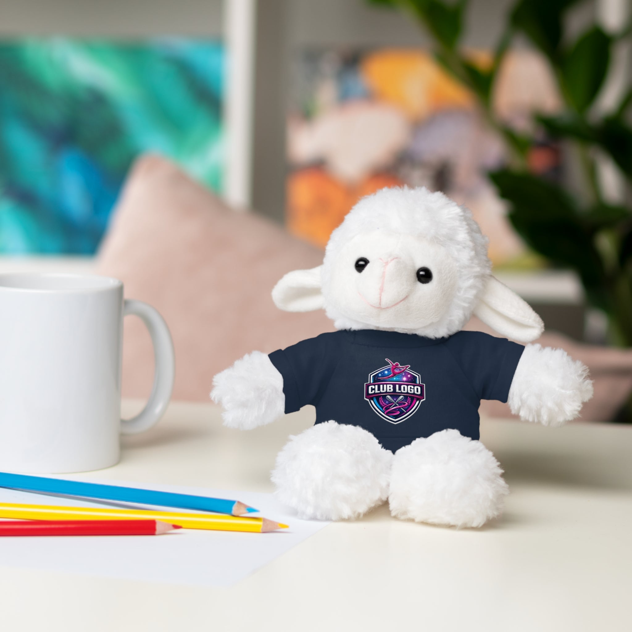 Custom Logo Teddy Bear with Personalized Tee — Plush Gift for Events