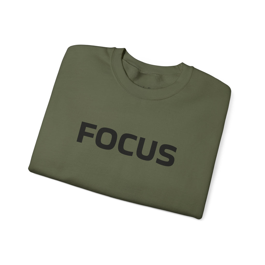 FOCUS Gymnastics Crewneck Sweatshirt — Balance Beam Silhouette (Adults)