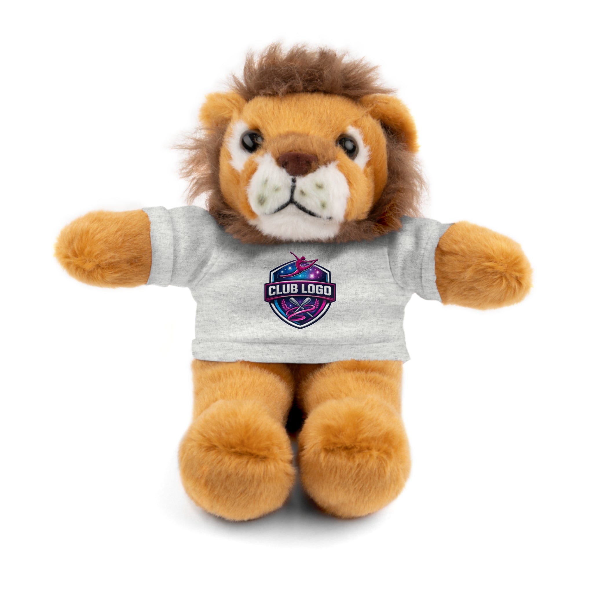Custom Logo Teddy Bear with Personalized Tee — Plush Gift for Events