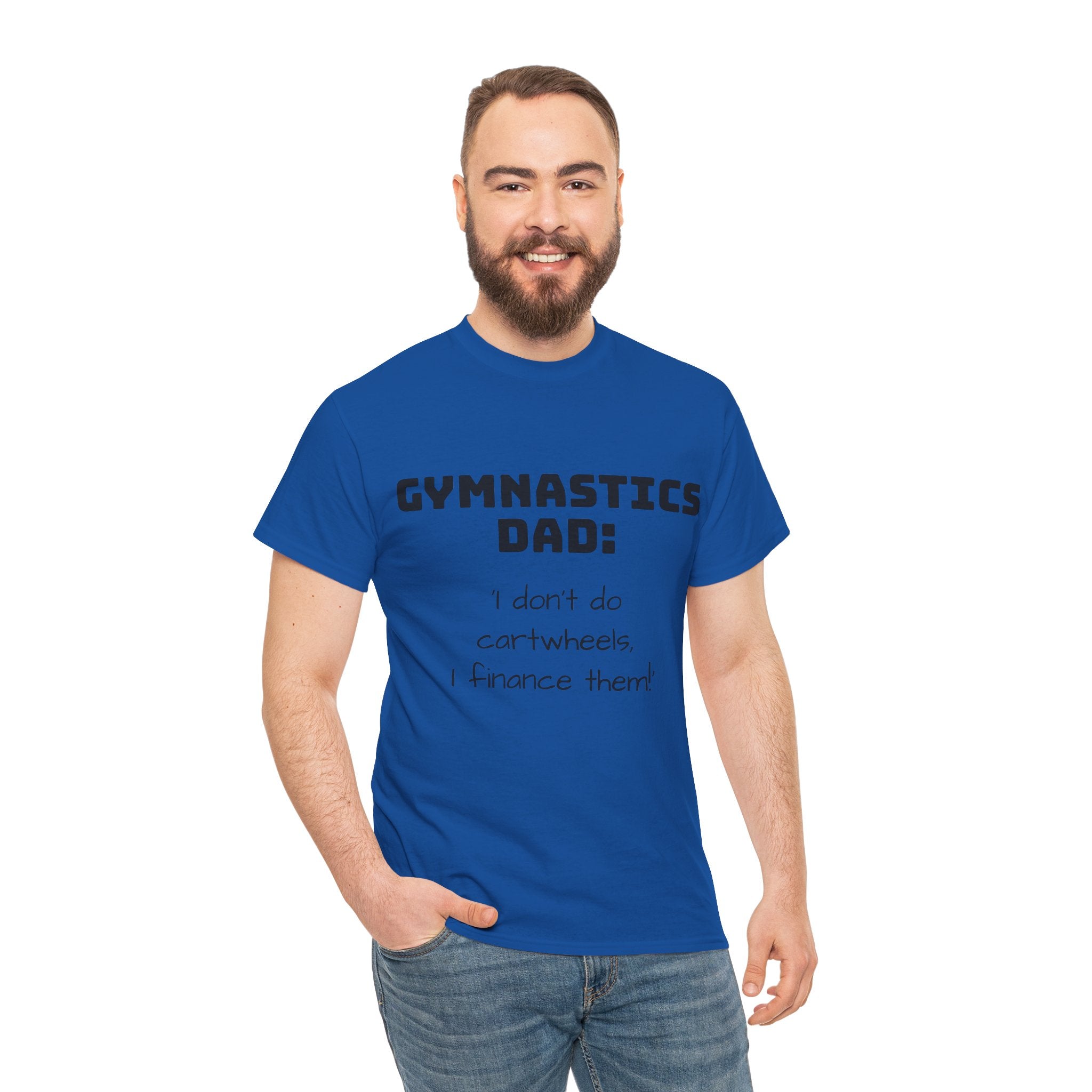 Gymnastics Dad Tee - Funny Gift for Gymnastics Dads (Adults)