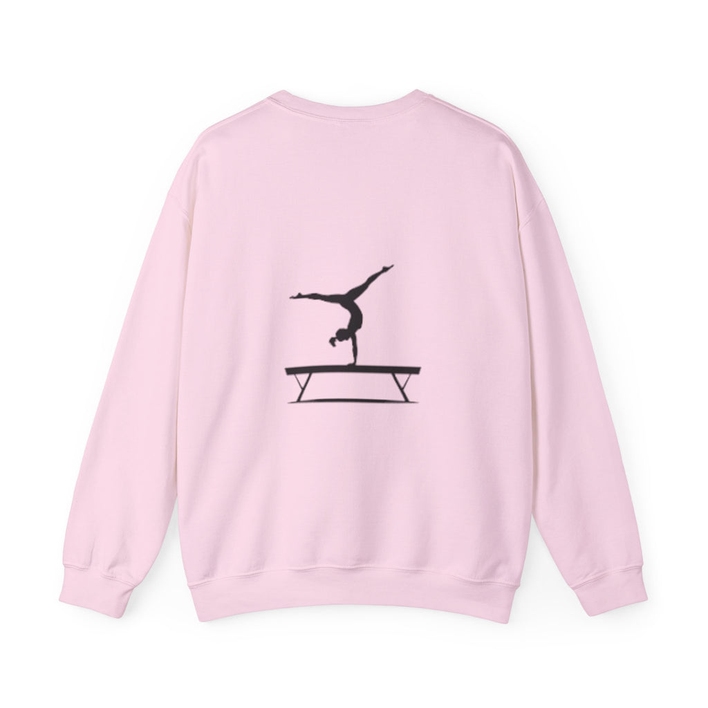 FOCUS Gymnastics Crewneck Sweatshirt — Balance Beam Silhouette (Adults)