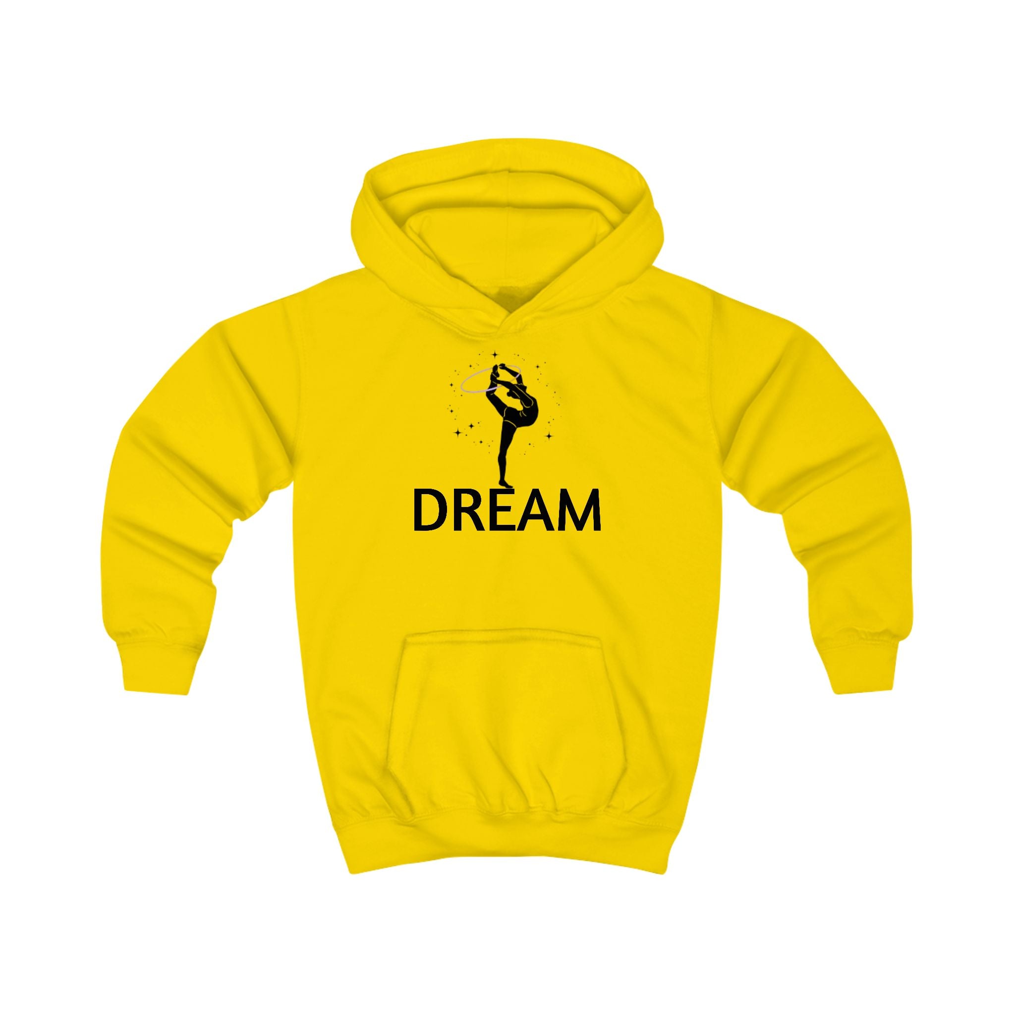 Kids Hoodie — 'Dream' Gymnastics/Dance Graphic Hoodie for Girls