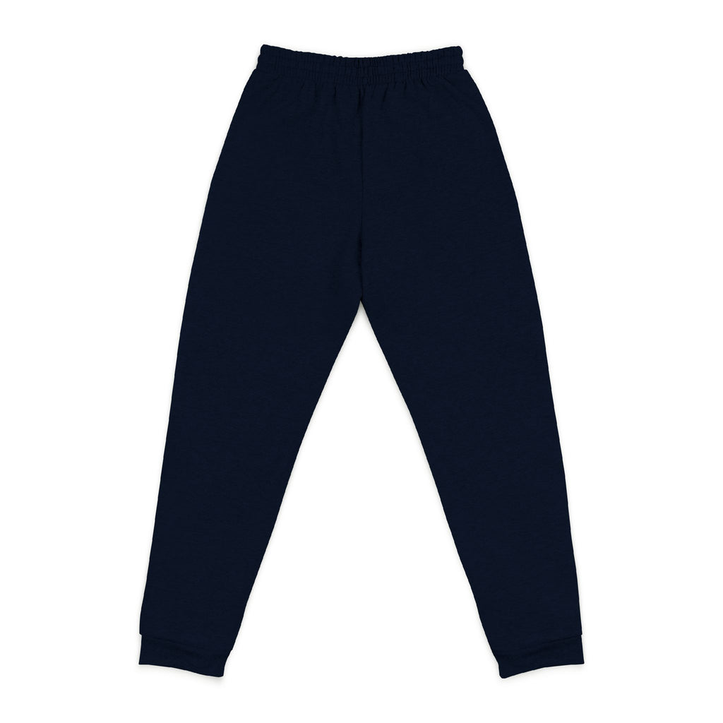 Adults Embroidered Minimal Joggers — Cozy Charcoal Gymnast Sweatpants