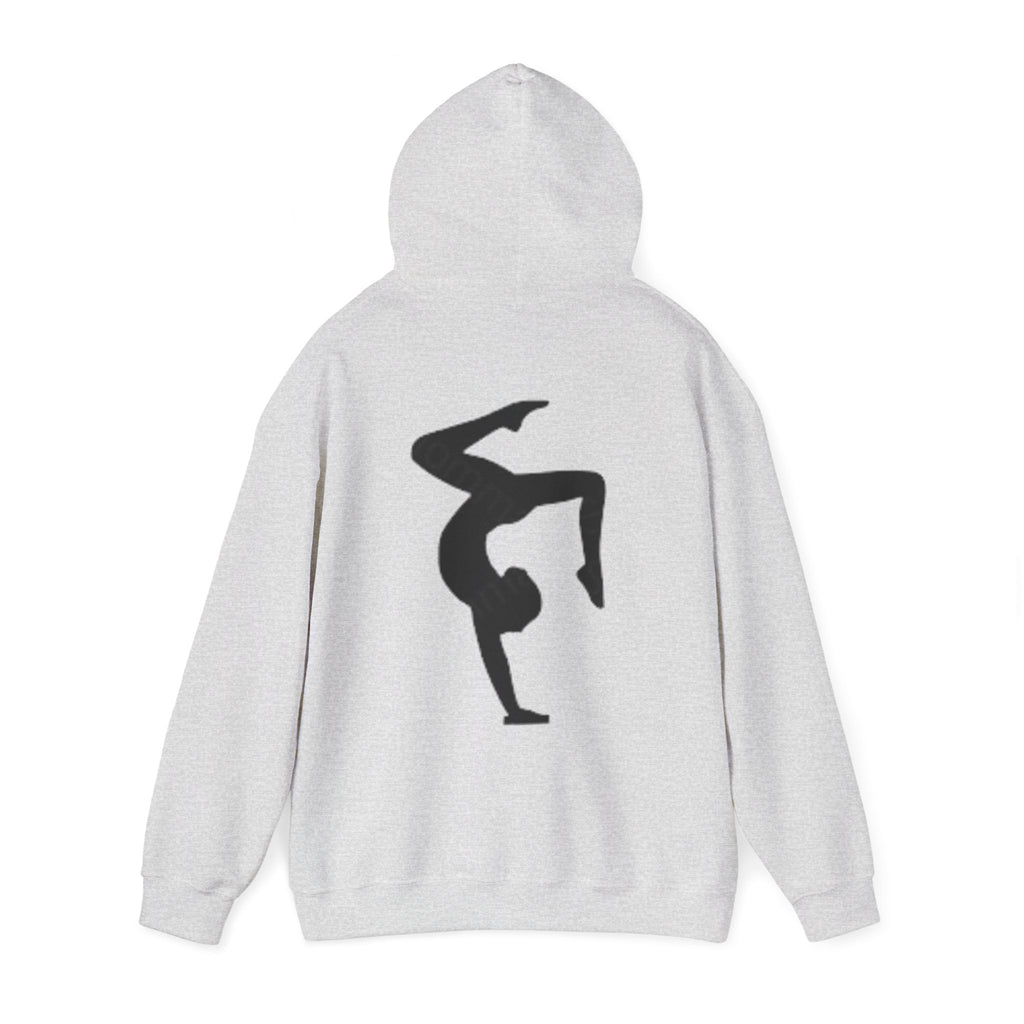 Unisex Heavy Blend™ Hooded Sweatshirt - WARNING GYMNAST MAY FLIP (Adult)