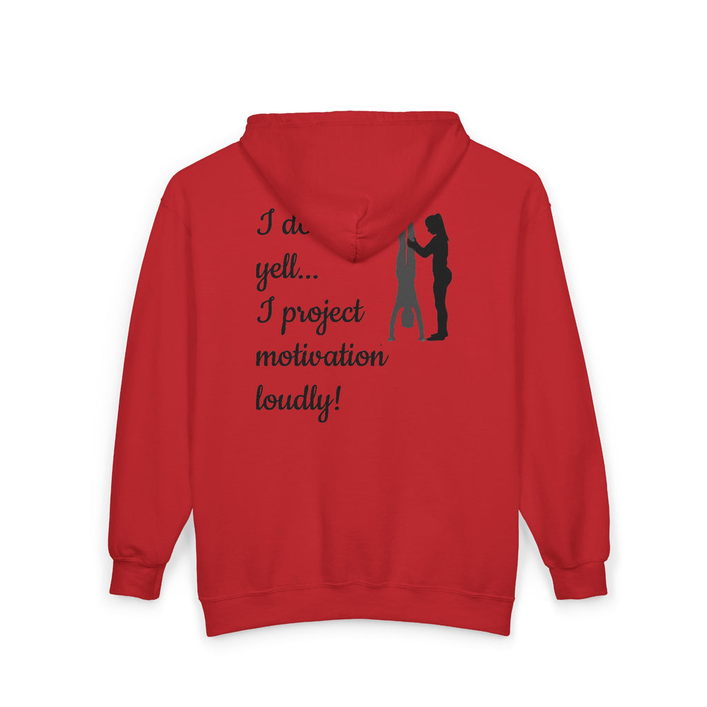 I don’t yell — I project motivation loudly (Adults)