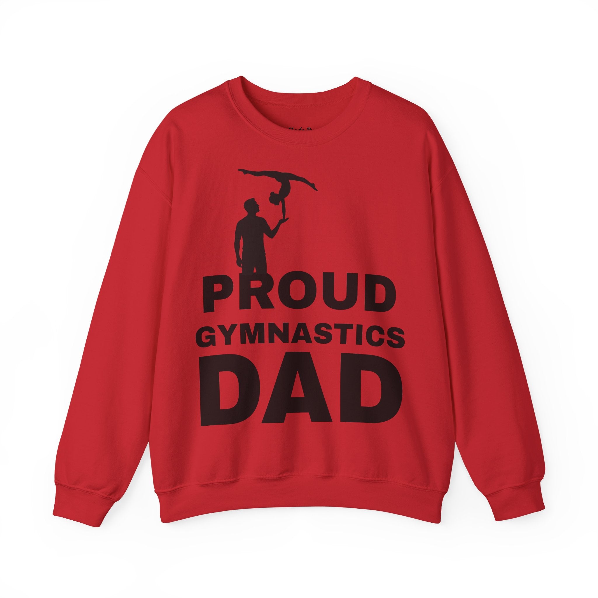 Proud Gymnastics Dad Sweatshirt (Adults)