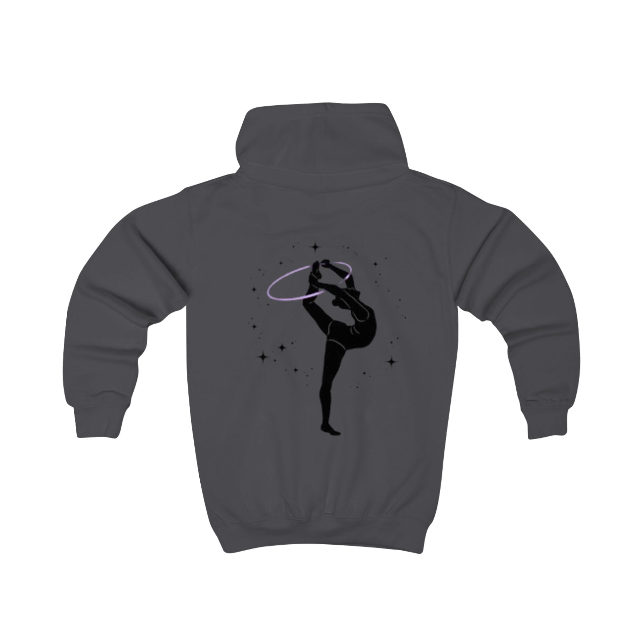 Kids Hoodie - "Believe" Rhythmic Gymnast Silhouette Hoodie
