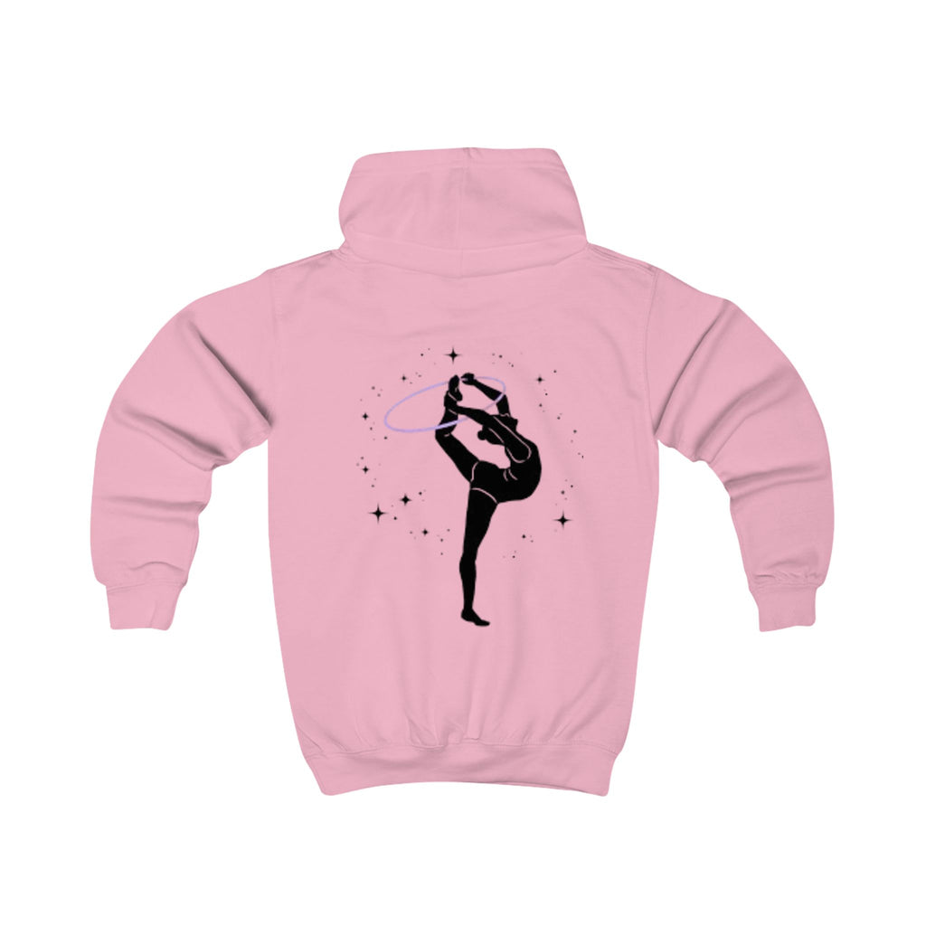 Kids Hoodie - "Believe" Rhythmic Gymnast Silhouette Hoodie