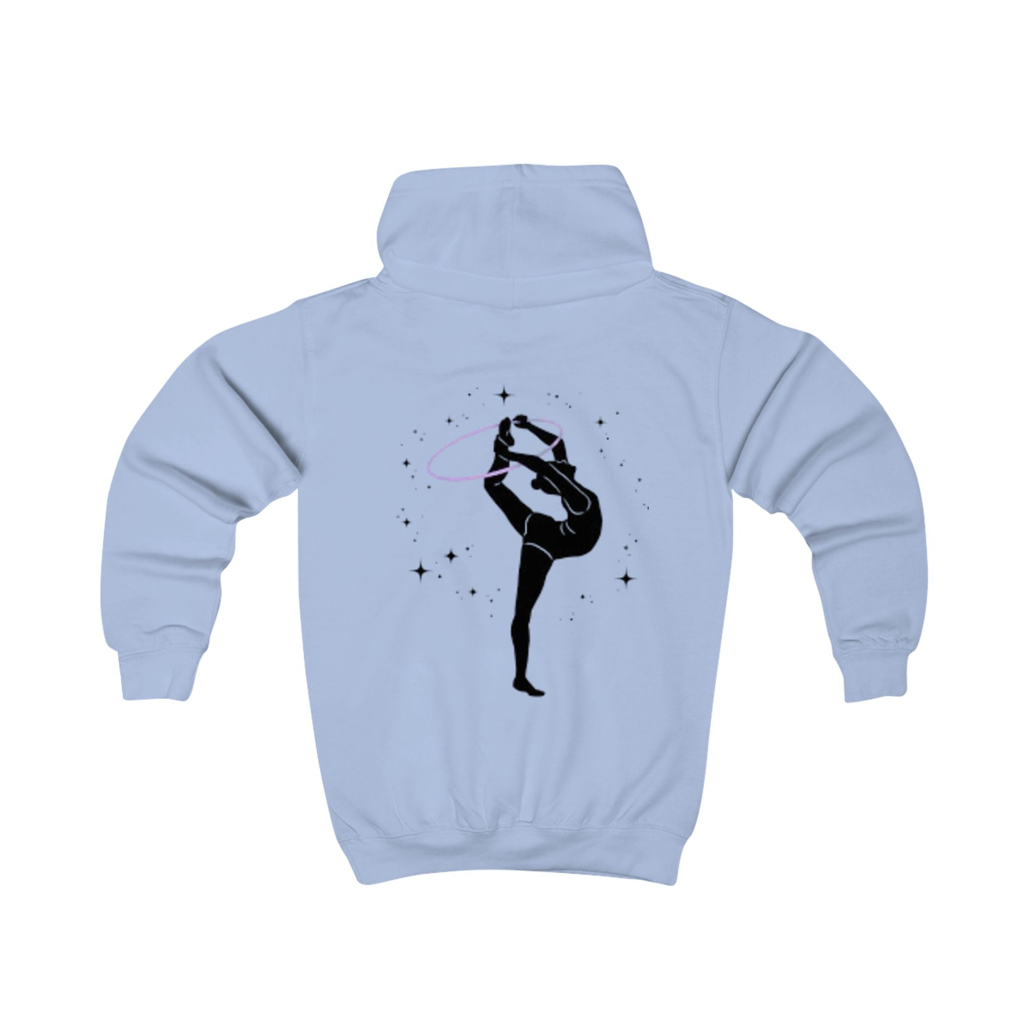 Kids Hoodie - "Believe" Rhythmic Gymnast Silhouette Hoodie
