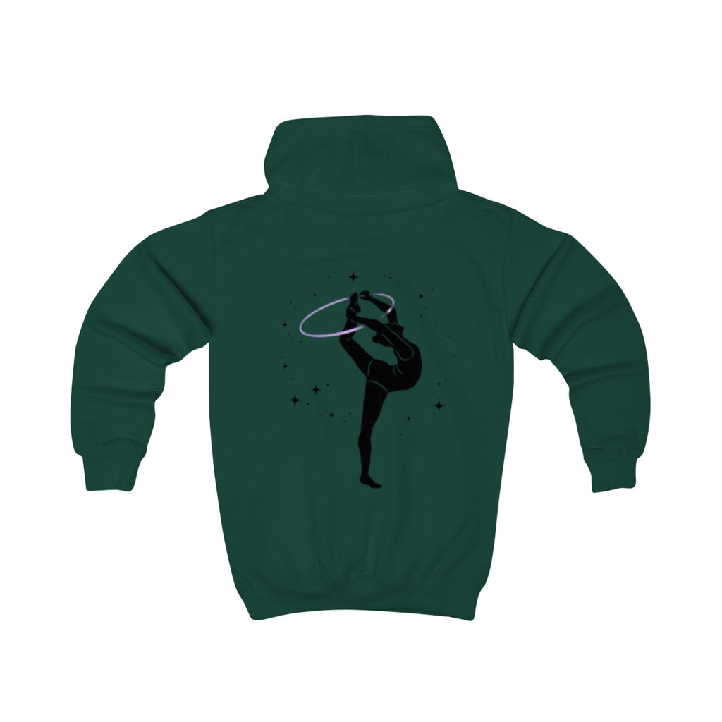 Kids Hoodie - "Believe" Rhythmic Gymnast Silhouette Hoodie