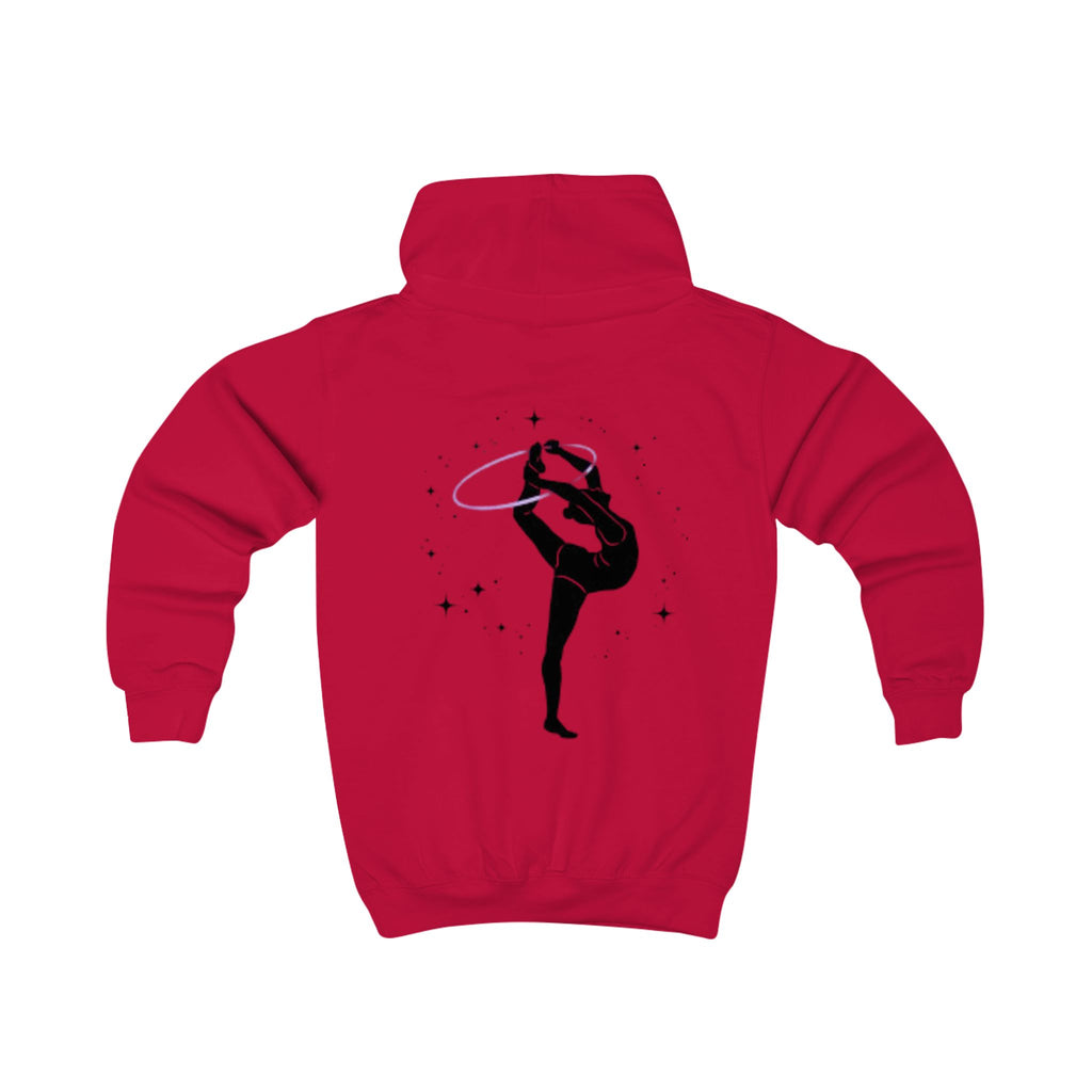 Kids Hoodie - "Believe" Rhythmic Gymnast Silhouette Hoodie