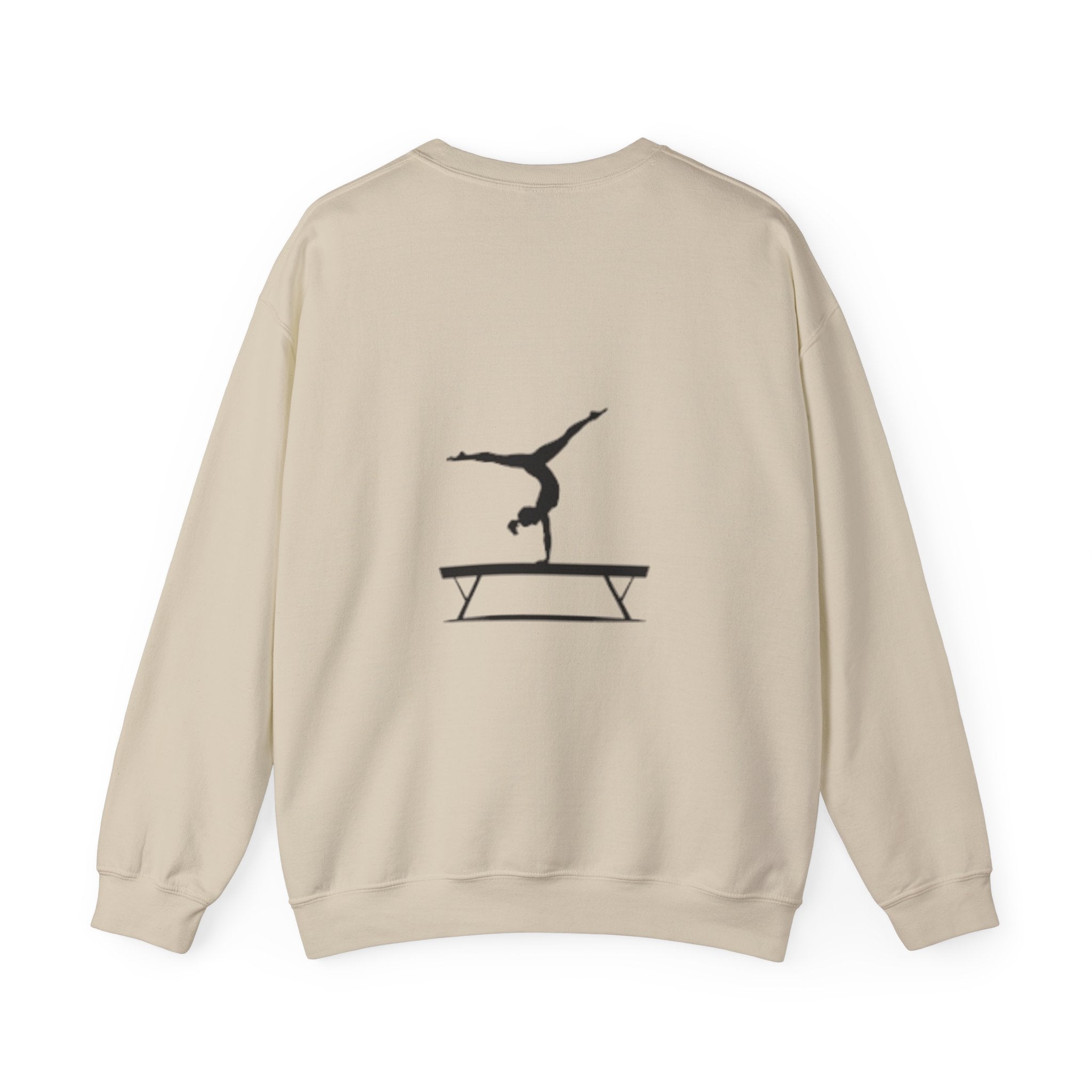 FOCUS Gymnastics Crewneck Sweatshirt — Balance Beam Silhouette (Adults)