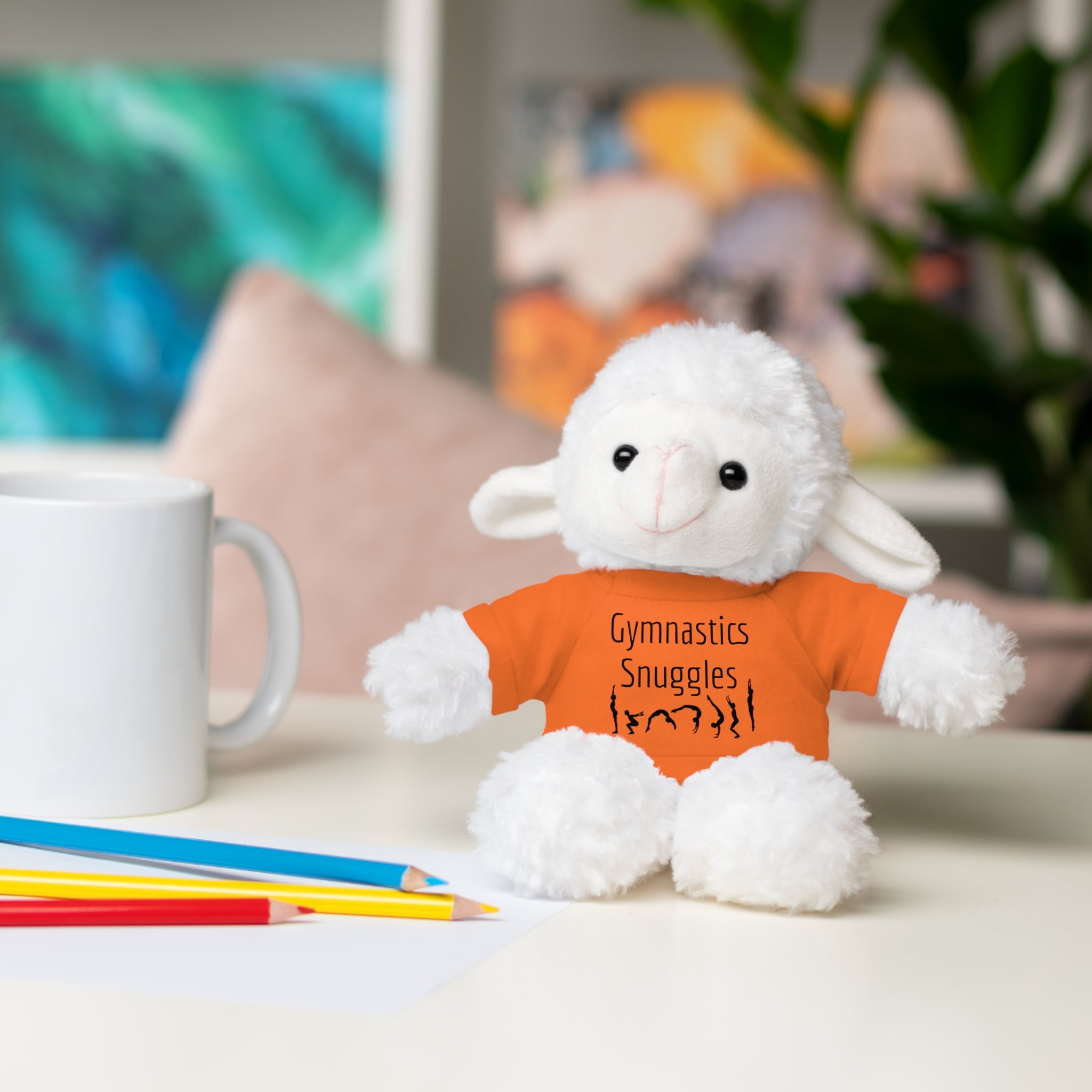 Gymnastics Snuggles Stuffed Animal