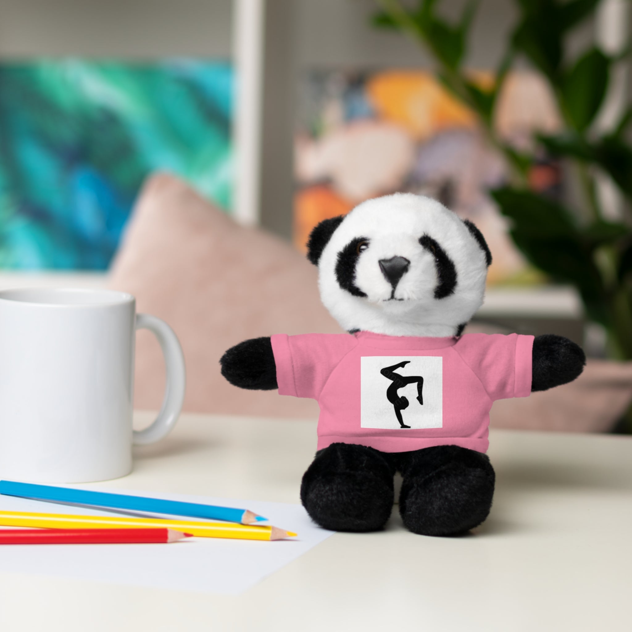 Gymnastics Stuffed Animal with Gymnastics T-Shirt