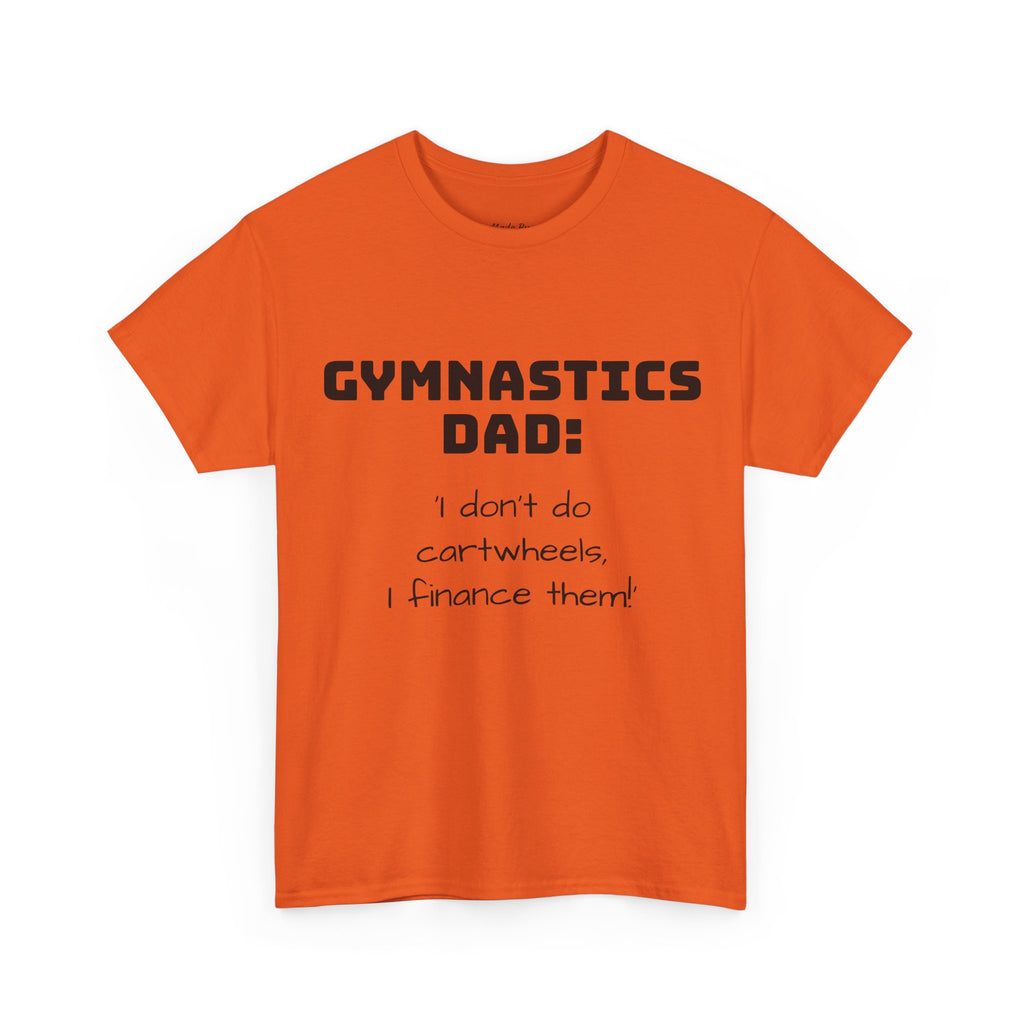 Gymnastics Dad Tee - Funny Gift for Gymnastics Dads (Adults)