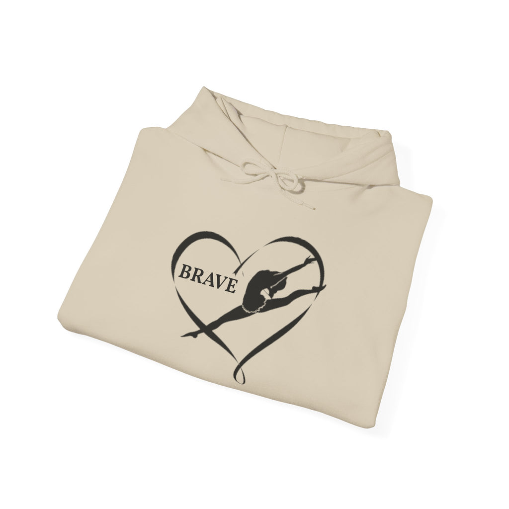 Gymnast Heart Hoodie – Rhythmic Gymnastics Sweatshirt (Adults)