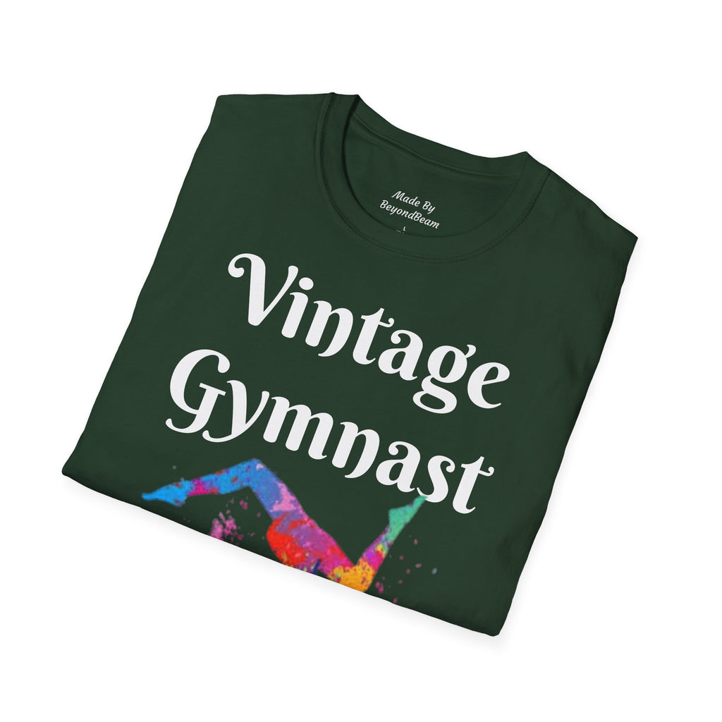 Vintage Gymnast Softstyle T-Shirt (Adults)