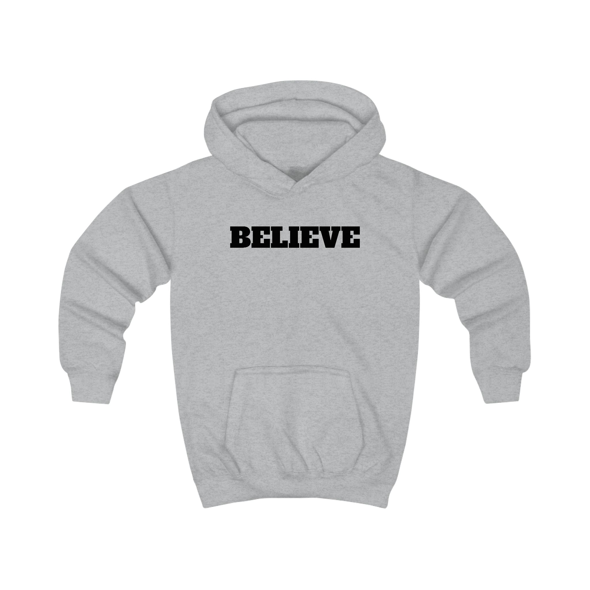 Kids Hoodie - "Believe" Rhythmic Gymnast Silhouette Hoodie