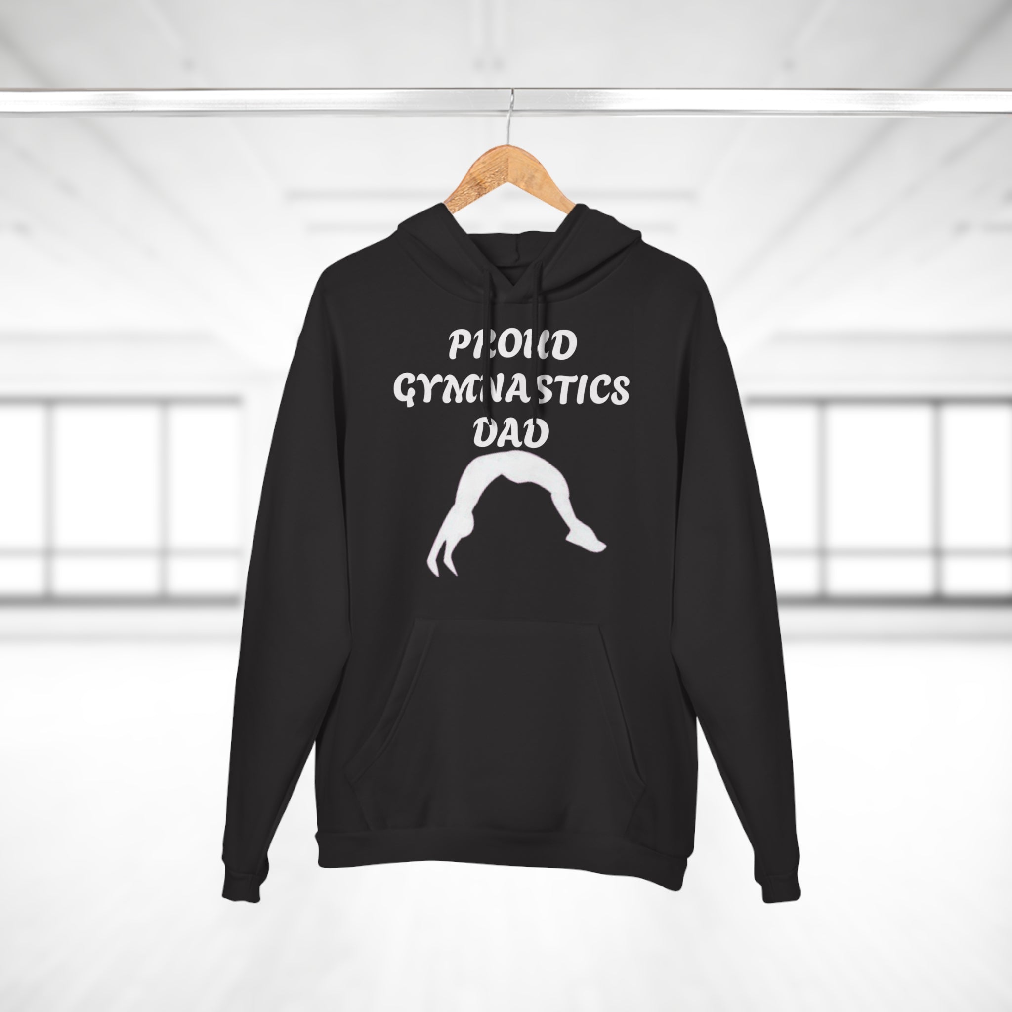 Proud Gymnastics Dad Hoodie (Adults)