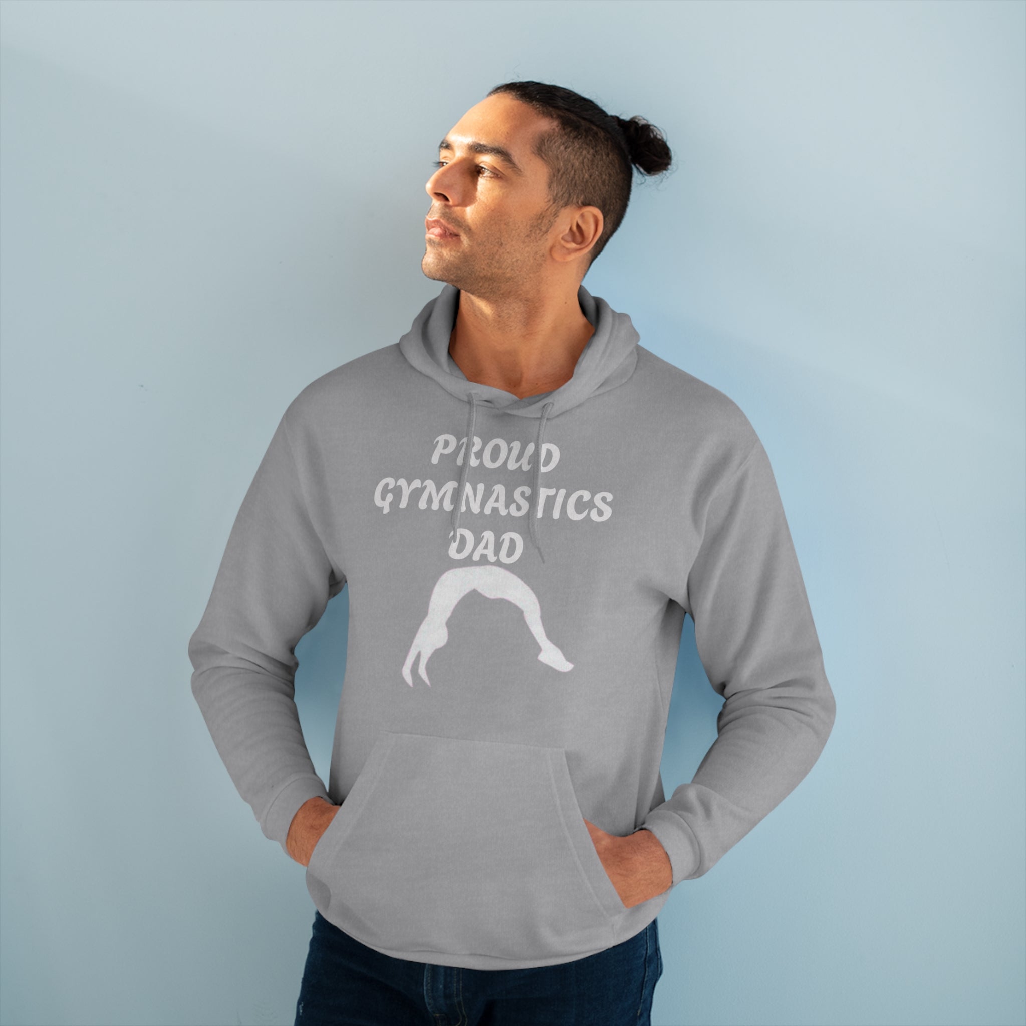 Proud Gymnastics Dad Hoodie (Adults)