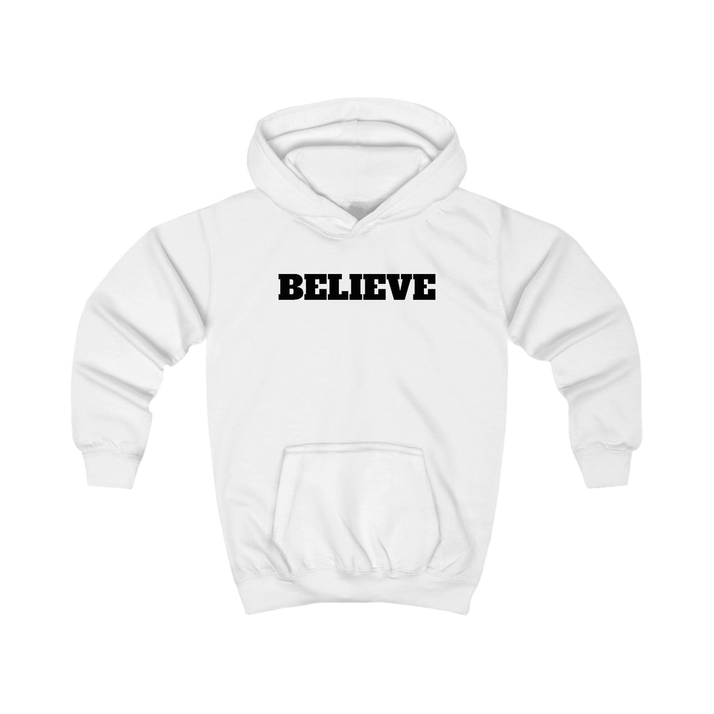 Kids Hoodie - "Believe" Rhythmic Gymnast Silhouette Hoodie
