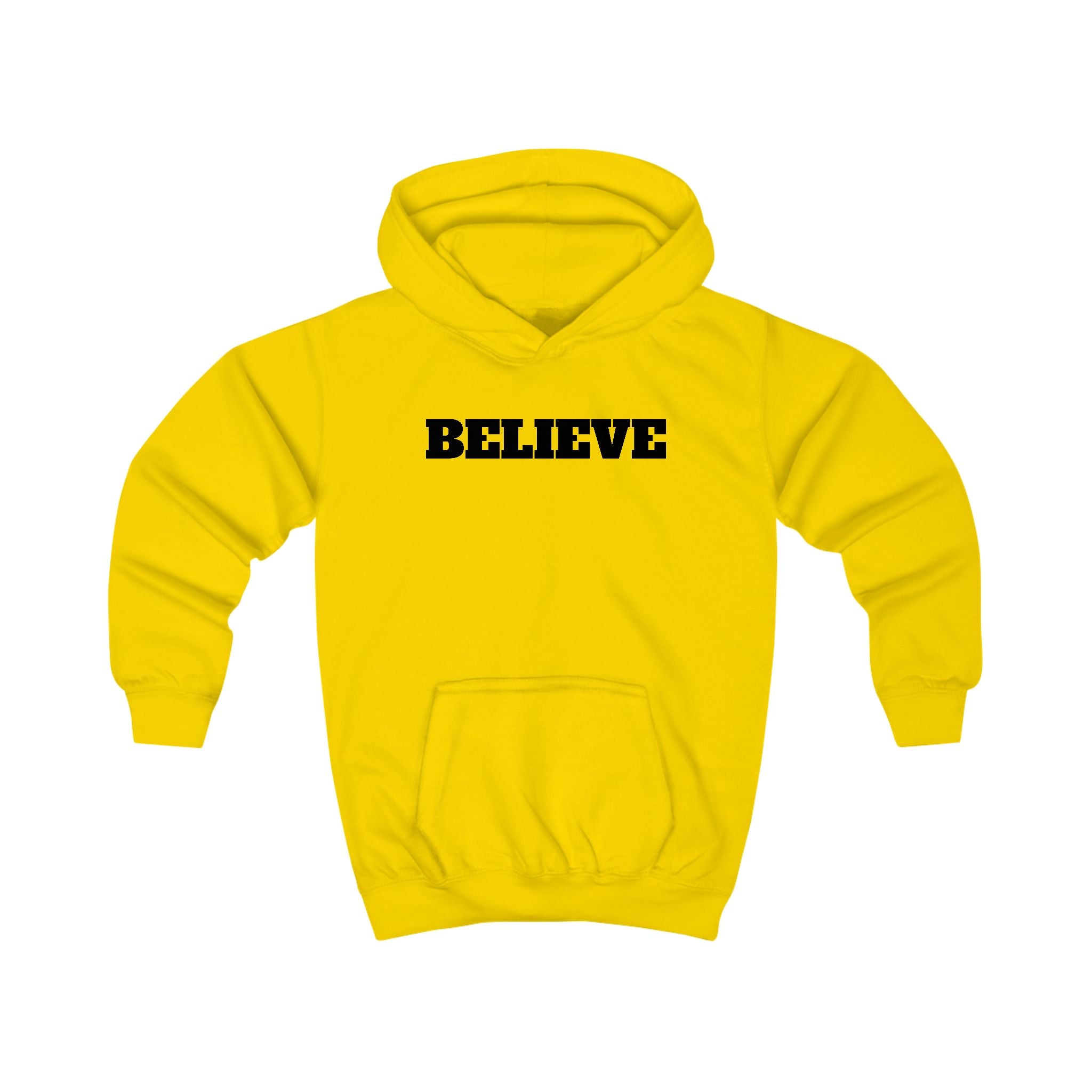 Kids Hoodie - "Believe" Rhythmic Gymnast Silhouette Hoodie