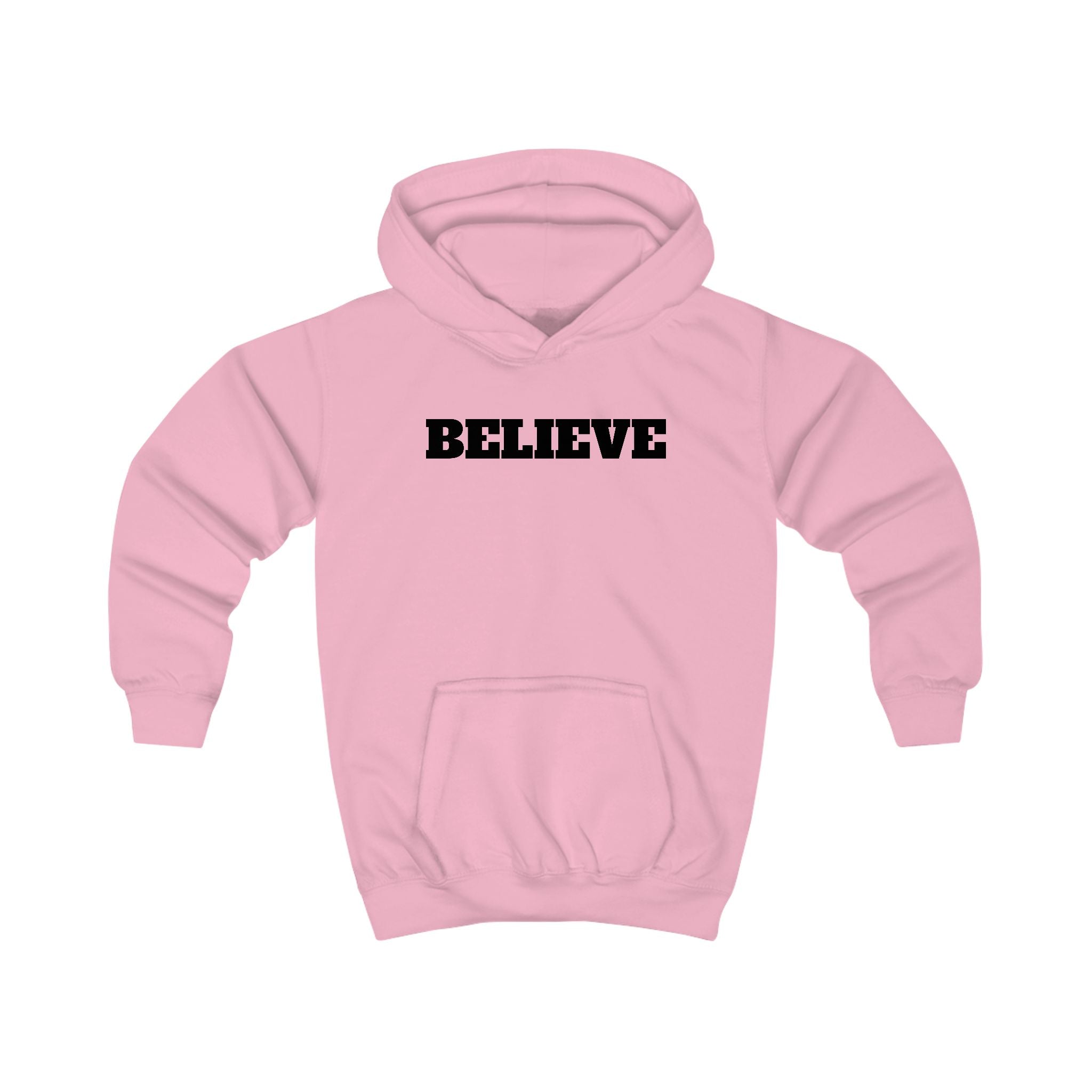 Kids Hoodie - "Believe" Rhythmic Gymnast Silhouette Hoodie