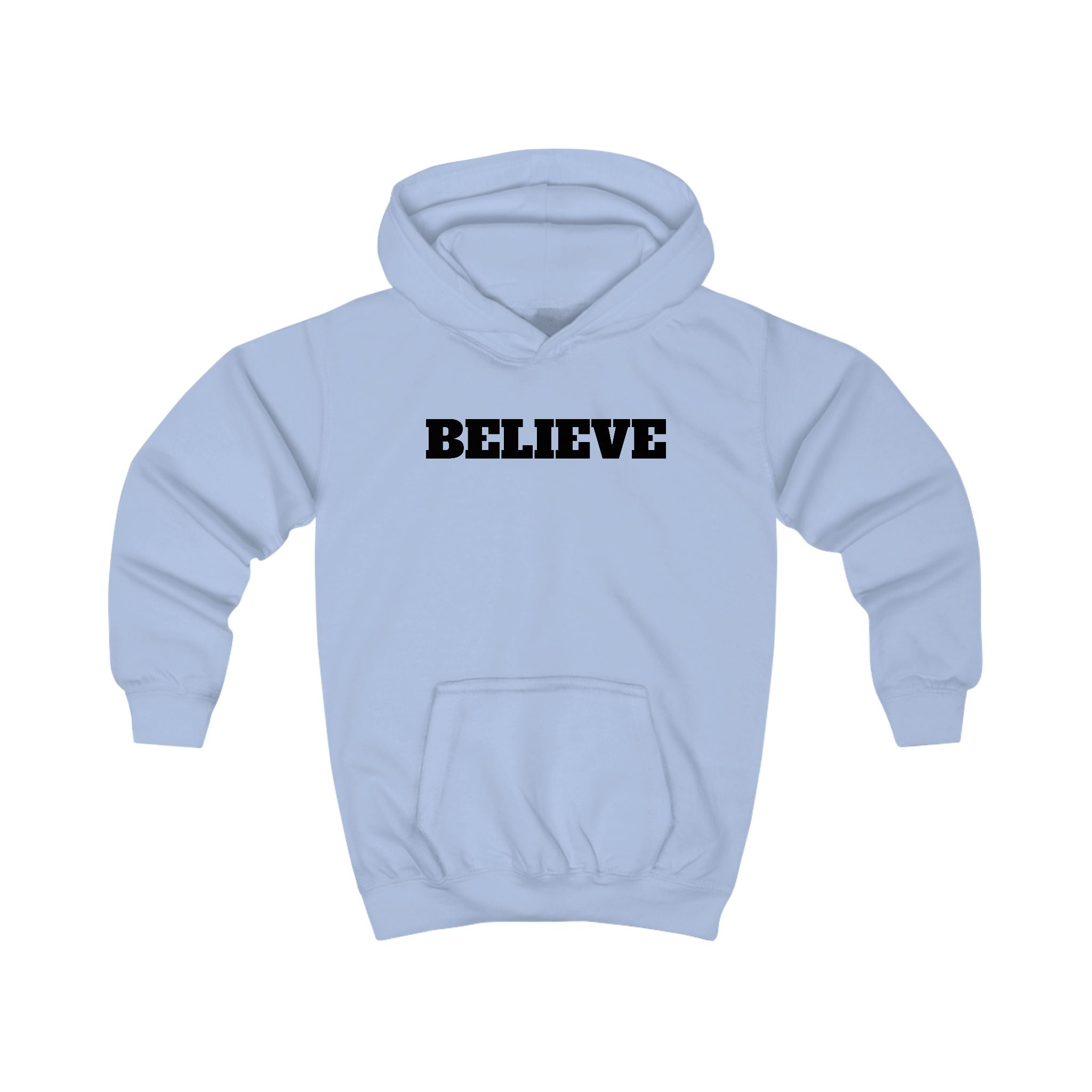 Kids Hoodie - "Believe" Rhythmic Gymnast Silhouette Hoodie