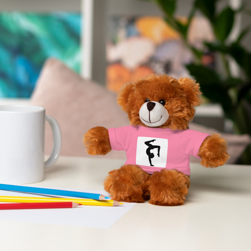 Gymnastics Stuffed Animal with Gymnastics T-Shirt