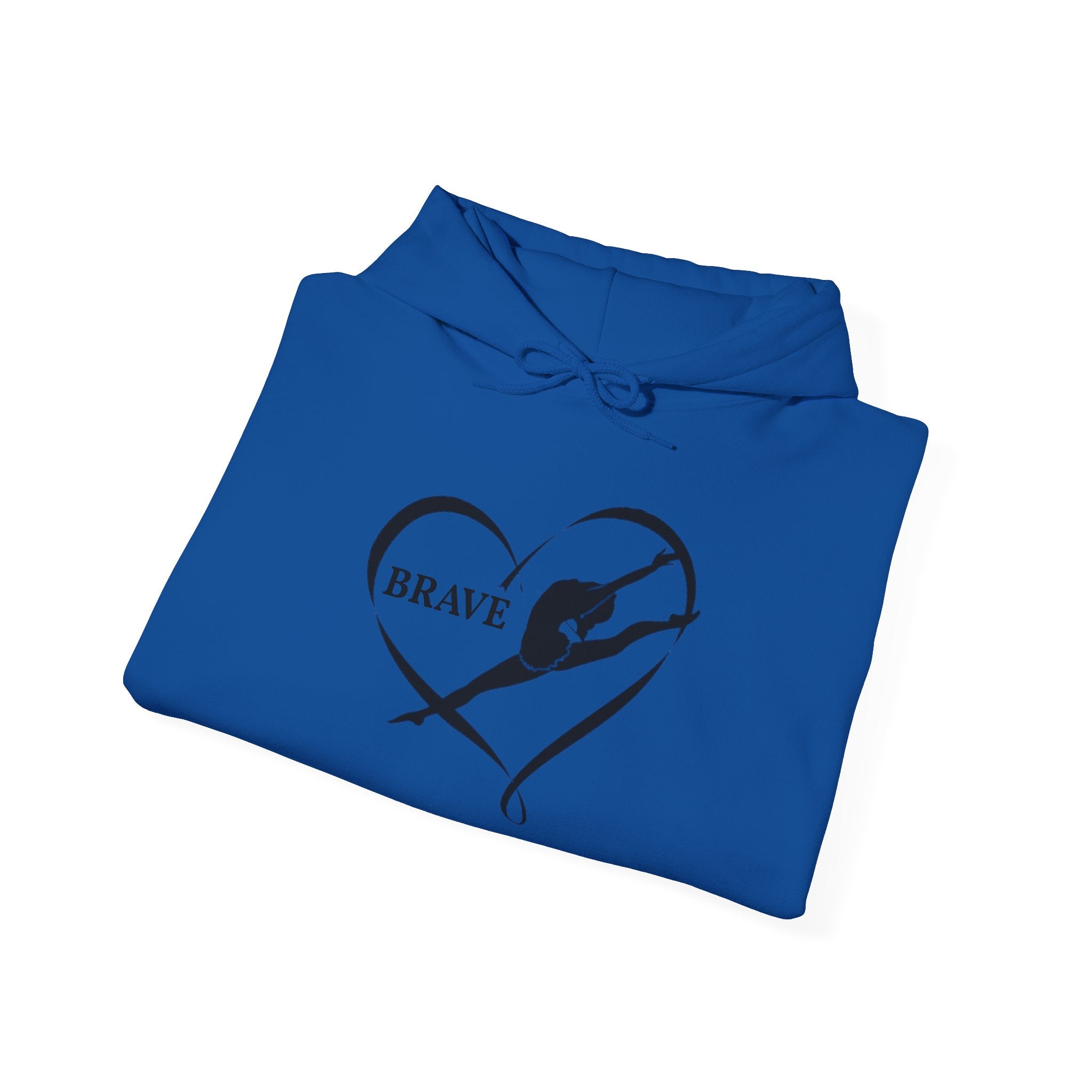 Gymnast Heart Hoodie – Rhythmic Gymnastics Sweatshirt (Adults)