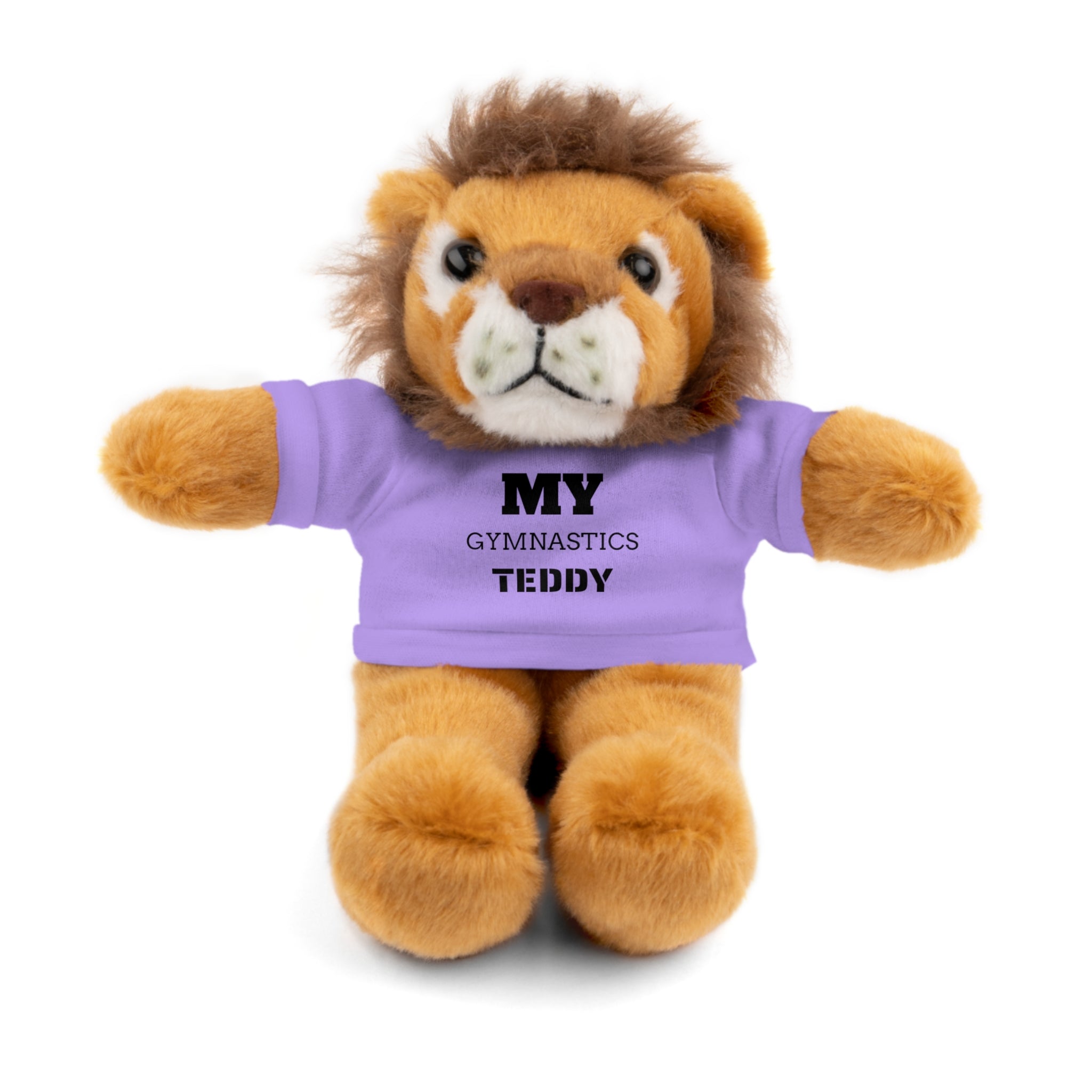 Gymnastics Teddy Bear with Personalized Tee