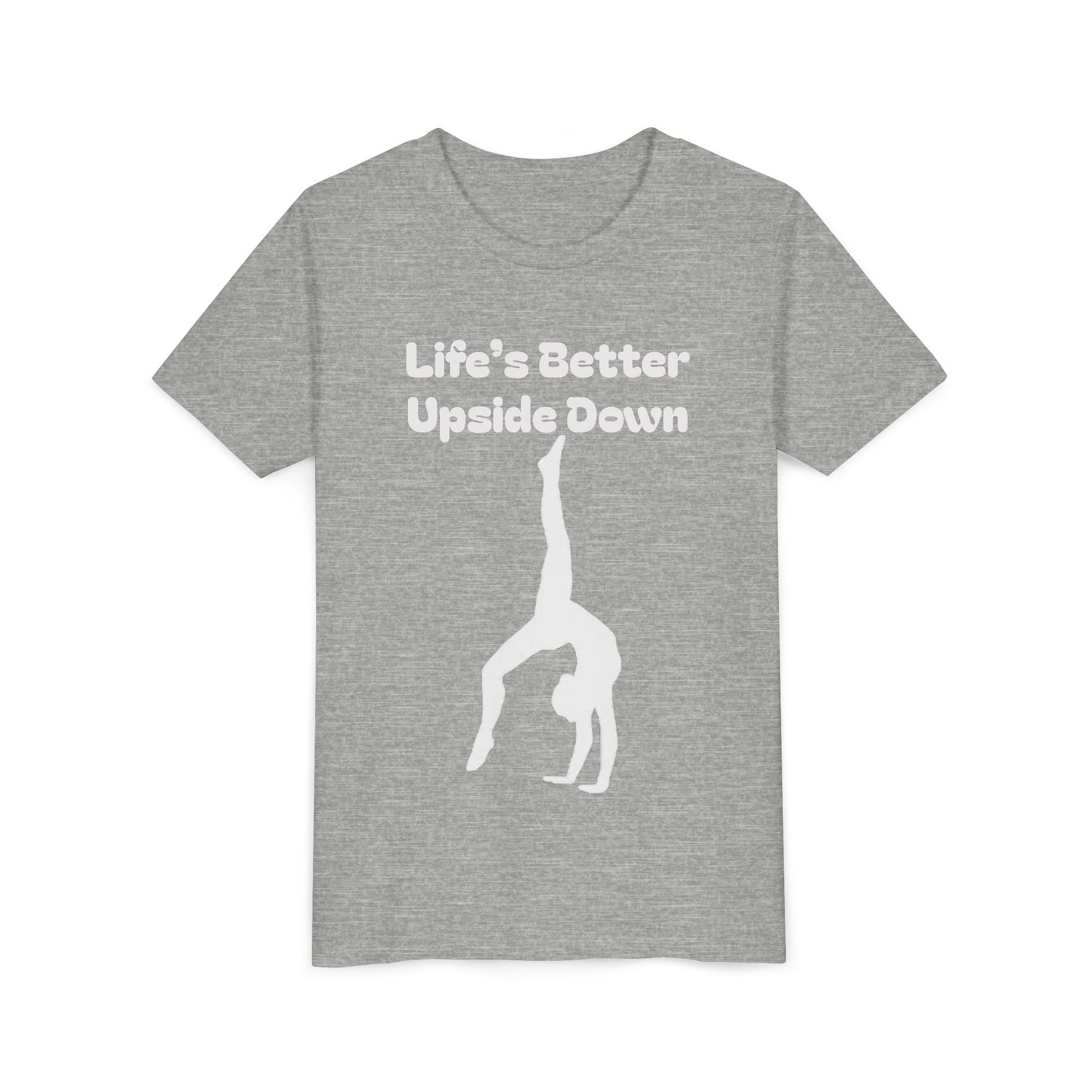 Youth Short Sleeve Tee - Life’s Better Upside Down (Kids)
