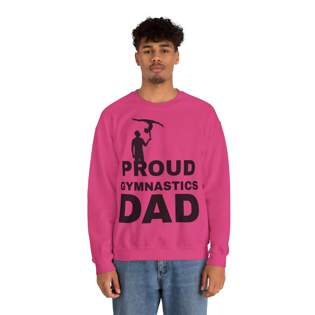 Proud Gymnastics Dad Sweatshirt (Adults)