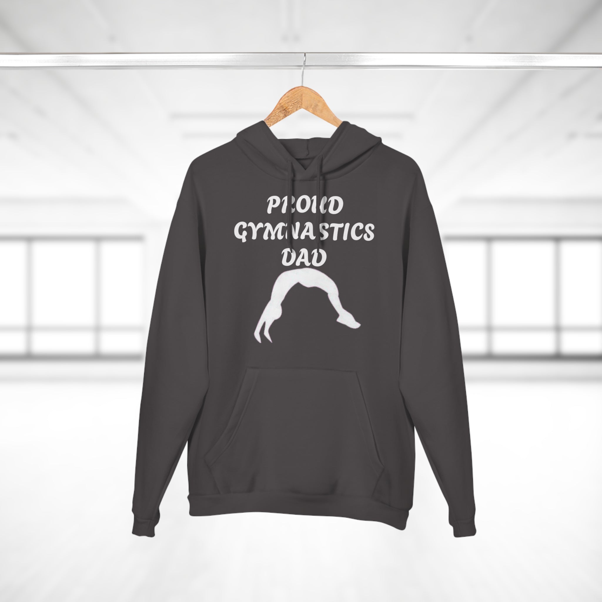 Proud Gymnastics Dad Hoodie (Adults)