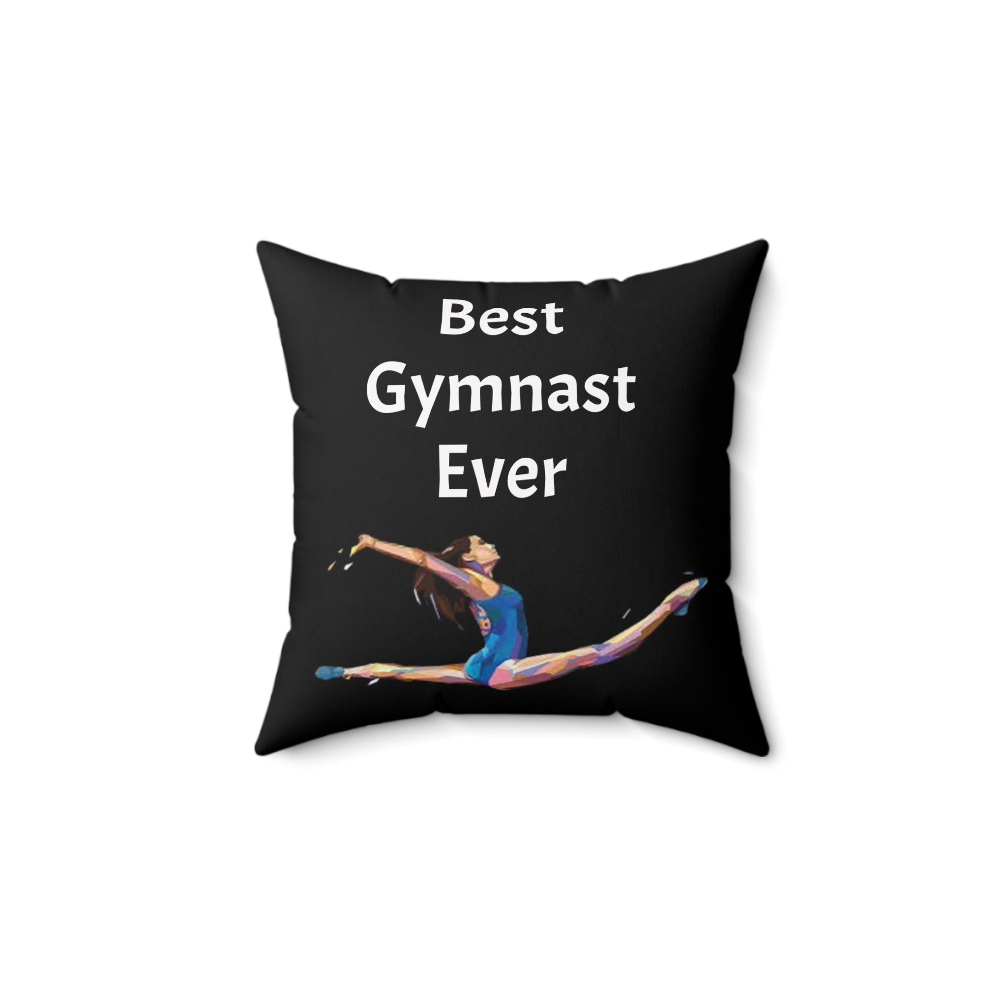 Best Gymnast Ever Throw Pillow