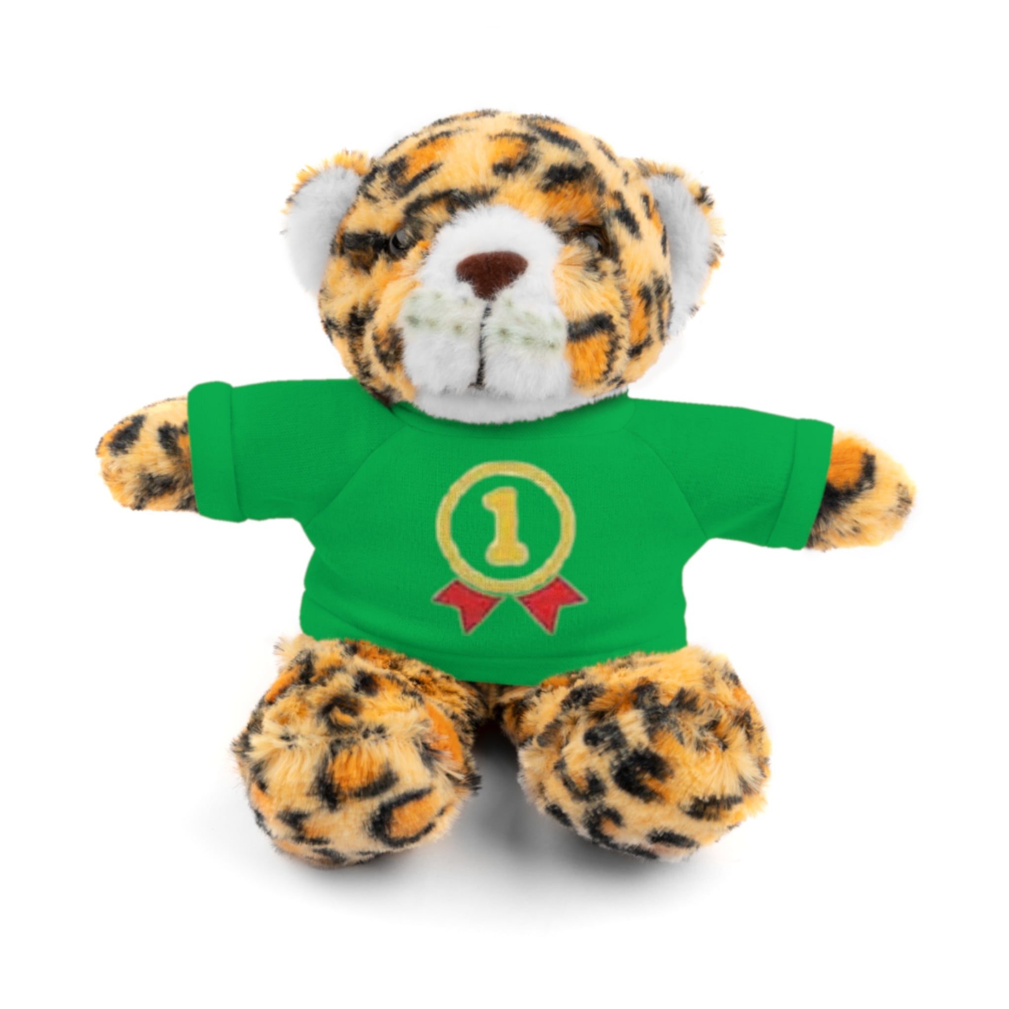 1st Place Gymnastics Stuffed Animal with Gymnastics T-Shirt