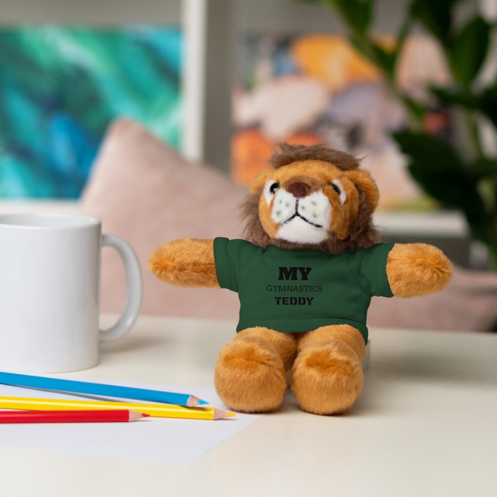 Gymnastics Teddy Bear with Personalized Tee