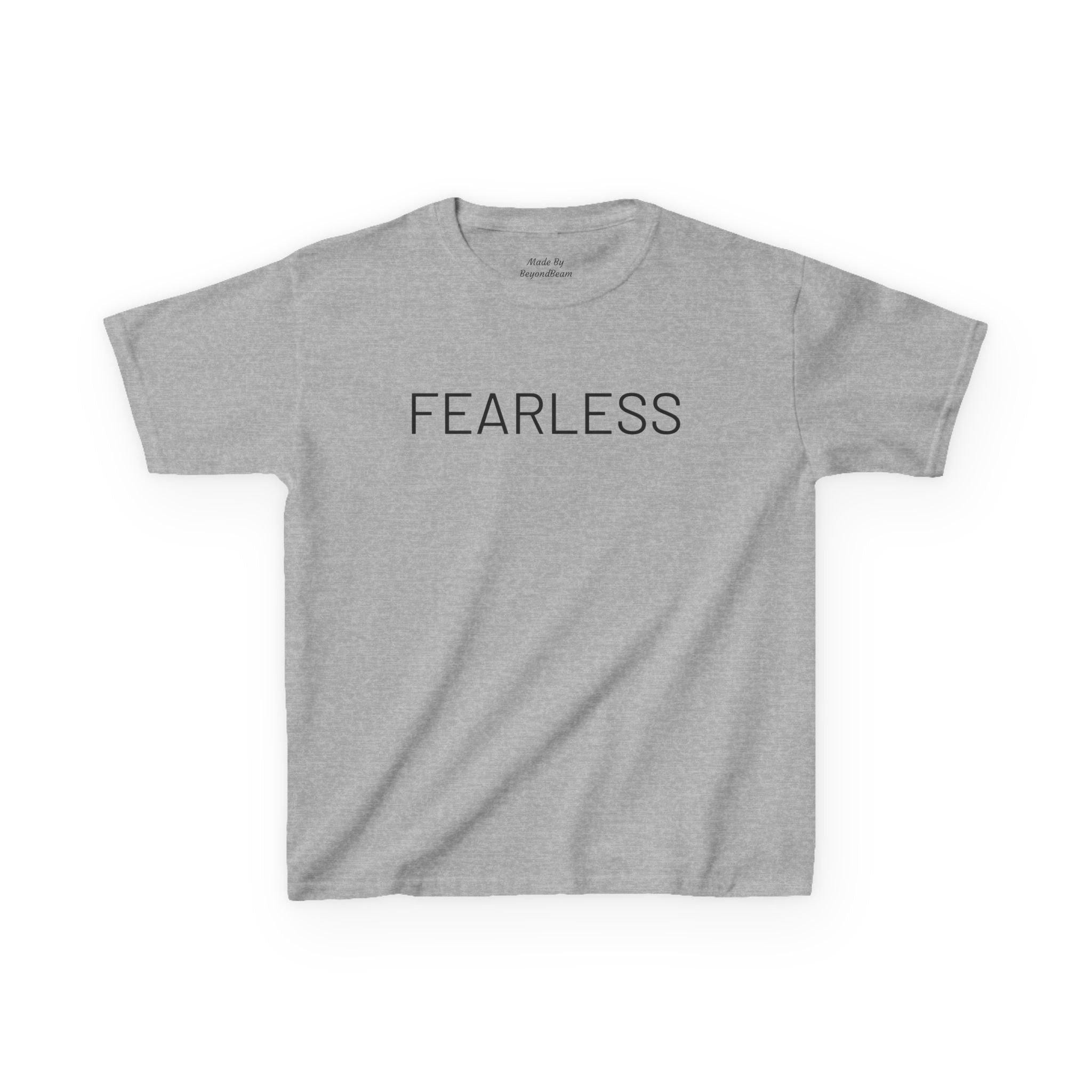 Kids Tee - FEARLESS Gymnastics Shirt with Back Silhouette
