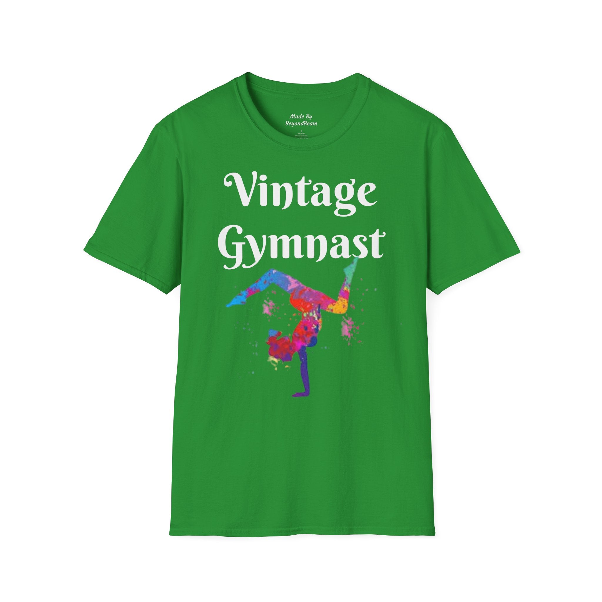 Vintage Gymnast Softstyle T-Shirt (Adults)