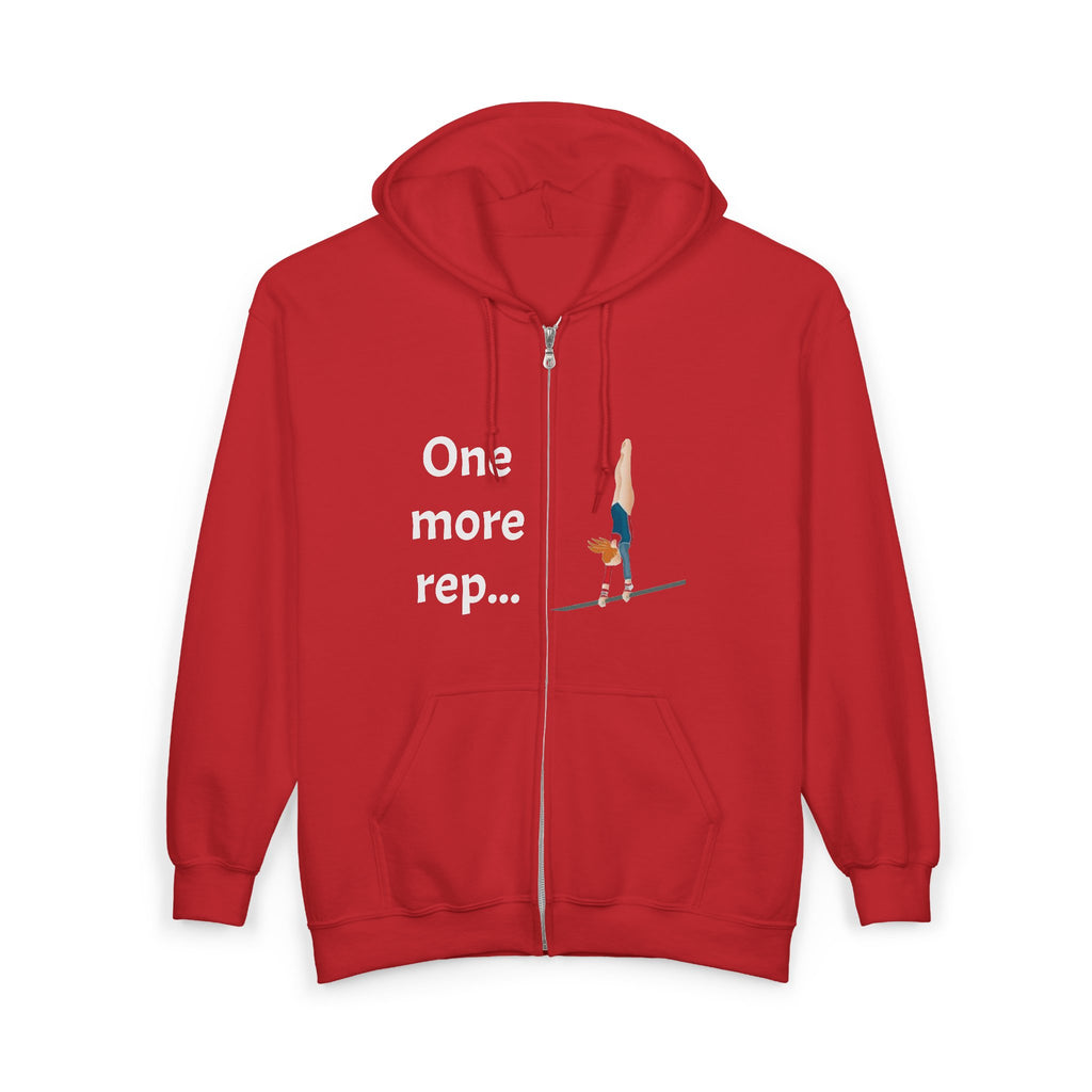 Gym Motivational Zip-Up Hoodie (Adults)